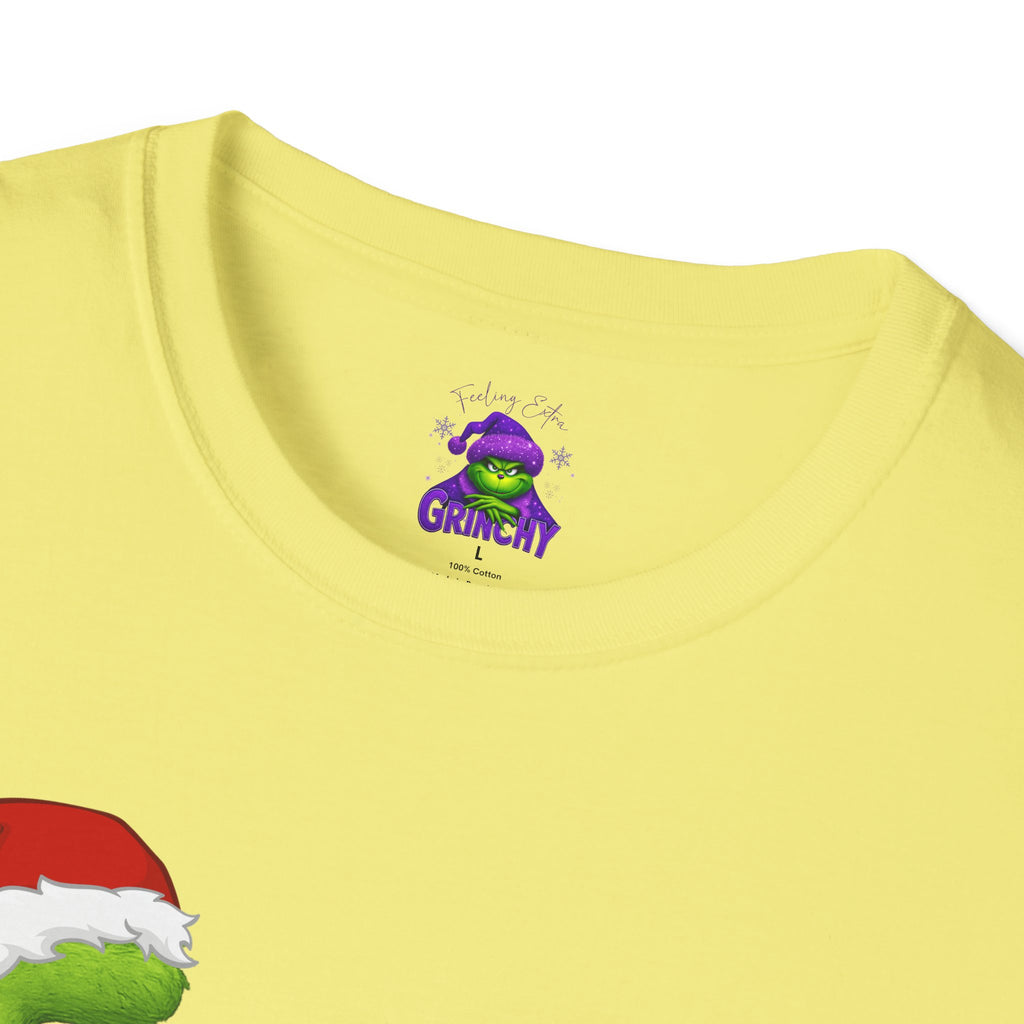 Eww, People T-Shirt | Funny Grinchy Santa Hat Holiday Tee