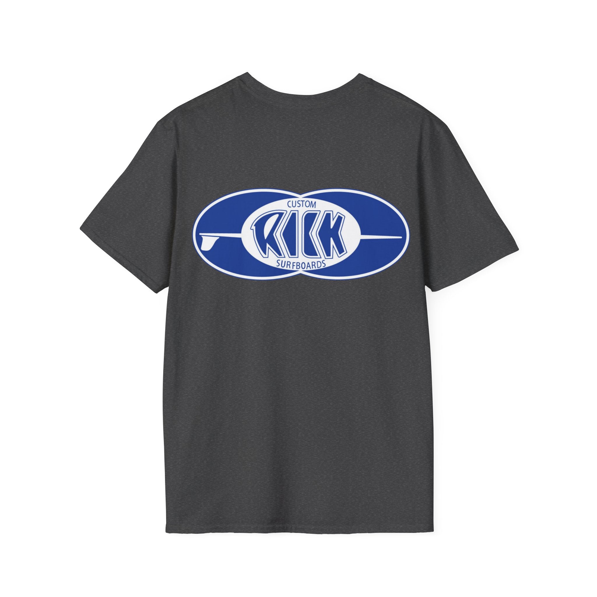 Rick Surfboards Graphic T-Shirt — Printed Front & Back (Multiple Colors)