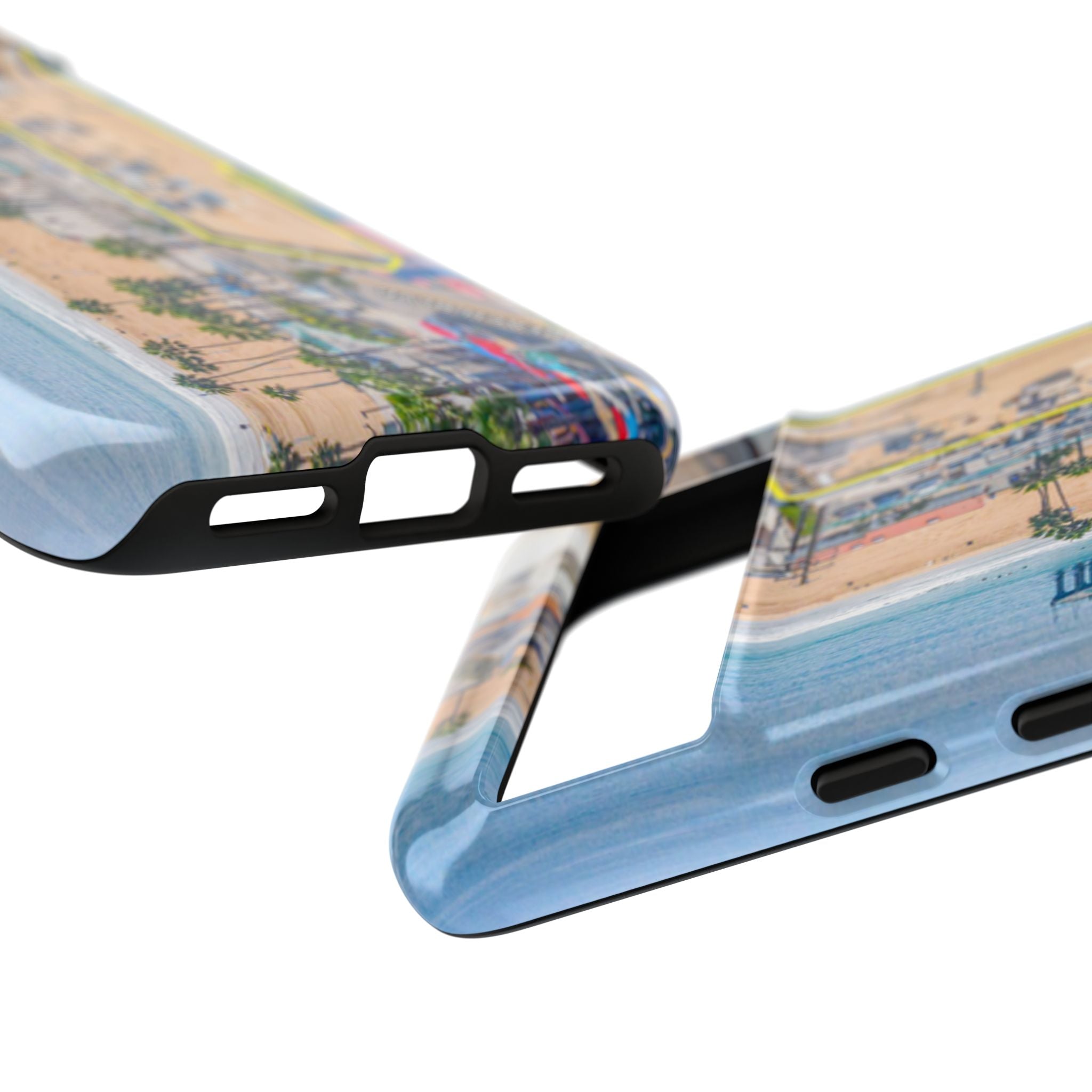 Phone Cases, Manhattan Beach California iPhone Samsung Google Tough Cases, Beach Lovers Gifts, Coastal Accessories, Ocean Phone Covers,