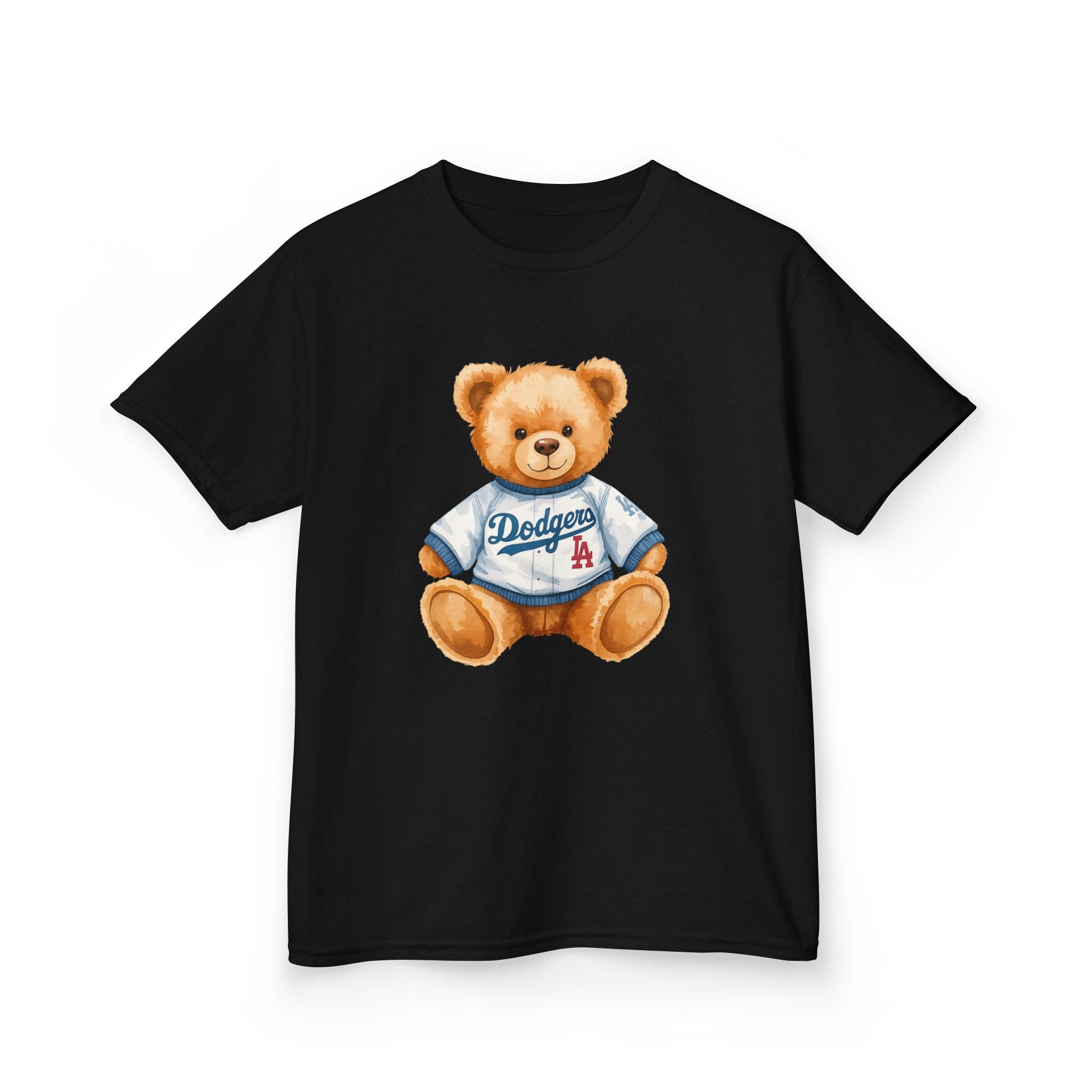 Teddy Bear Tee, Kids Baseball Shirt | Cute Plush Mascot