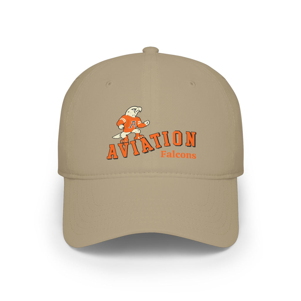 Aviation High School Falcons / Low Profile Baseball Cap