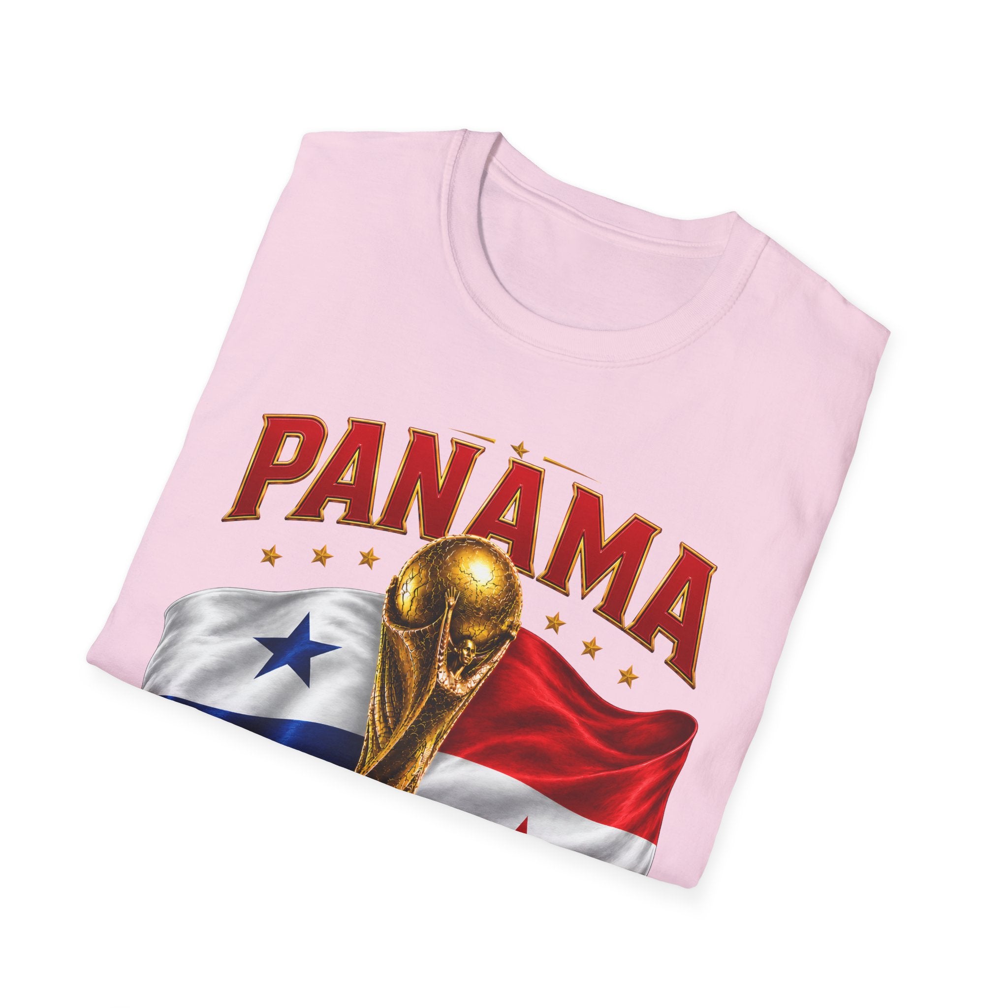 Panama 2026 World Cup T-Shirt — Panama Flag & Trophy Soccer Tee