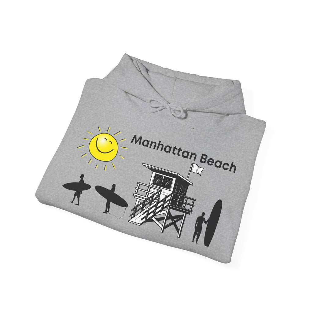 Manhattan Beach California Unisex Heavy Blend™ Hooded Sweatshirt