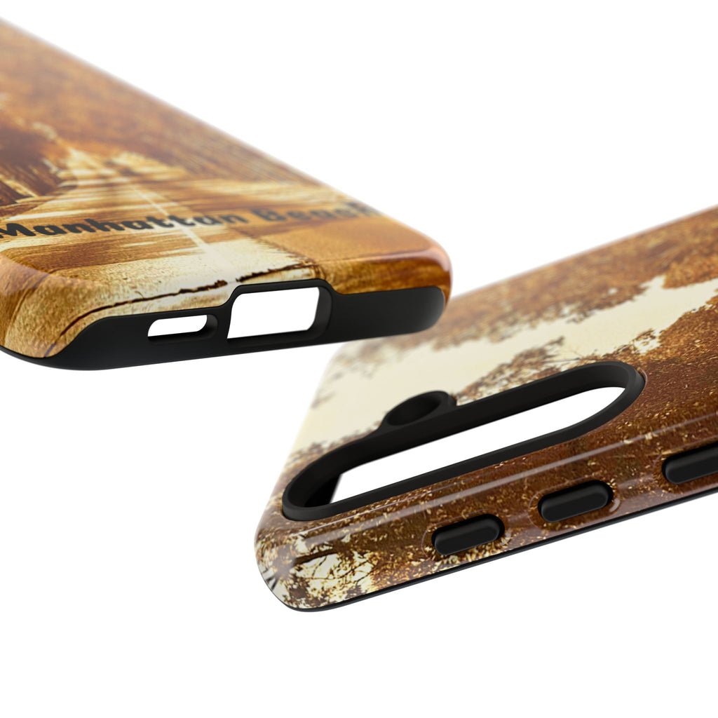 Phone Cases Manhattan Beach Rosecrans Ave Early 60's Tough Cases 90266 California, iPhone Samsung Google Pixel Protective Cover, Vintage