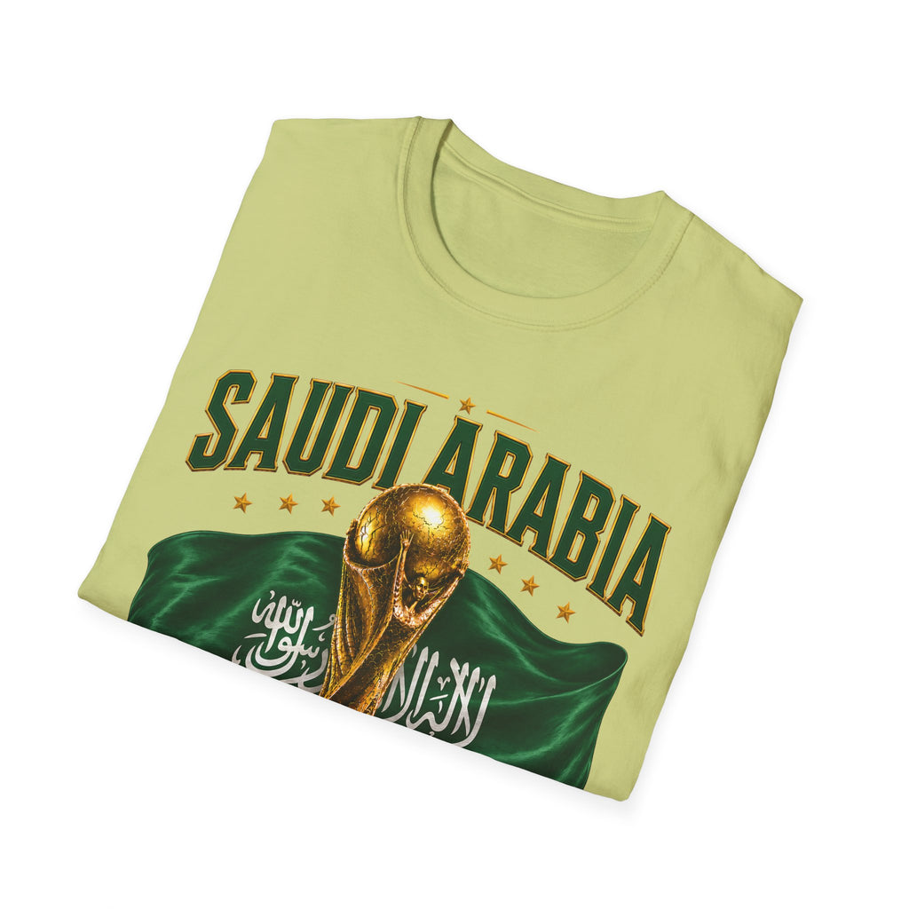 Saudi Arabia 2026 World Cup T-Shirt – Soccer Champion Trophy Design