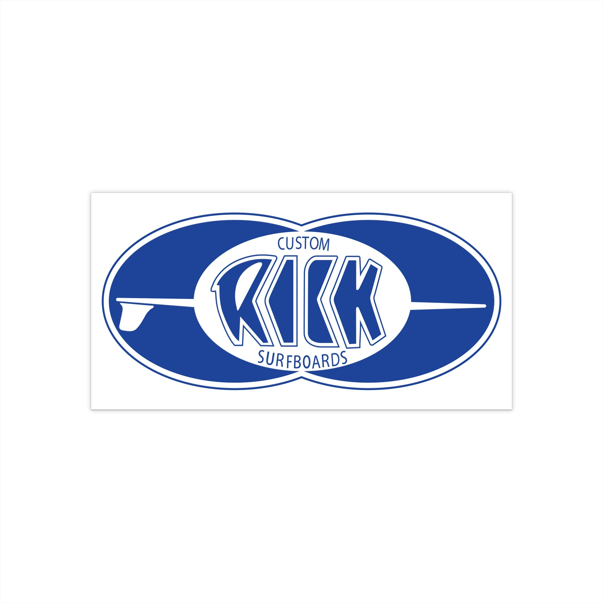 RICK SURFBOARDS Bumper Stickers