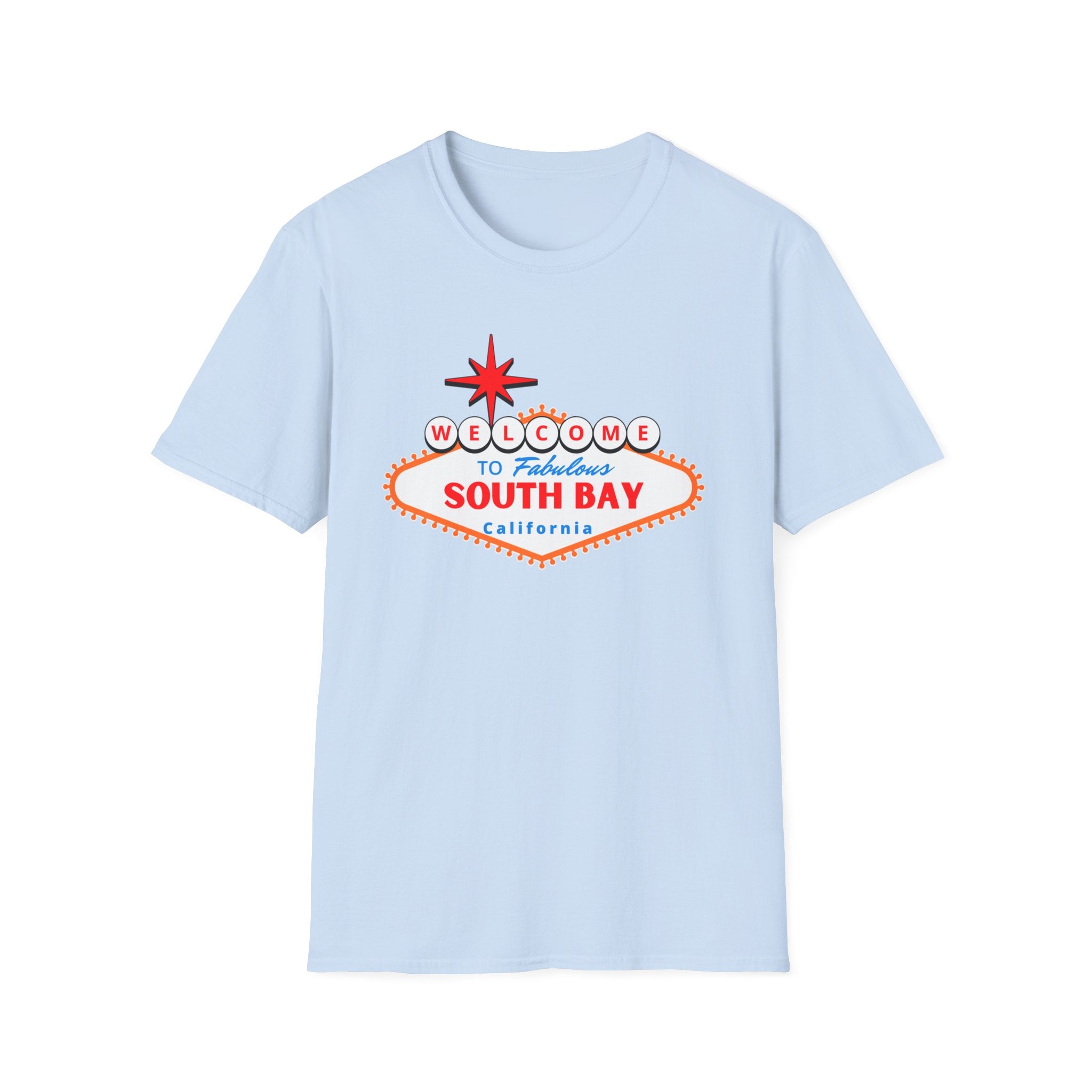 South Bay Welcome Sign T-Shirt — California Vintage Vacation Tee
