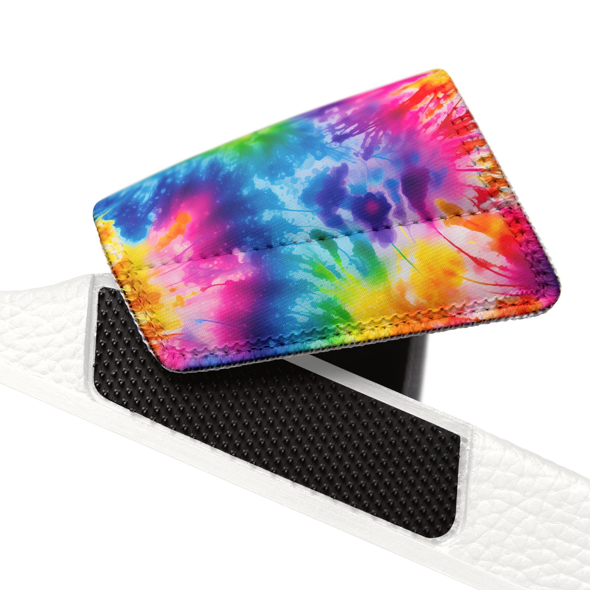 Youth Tie-Dye Slide Sandals — Removable Strap Kids Beach & Pool Slides