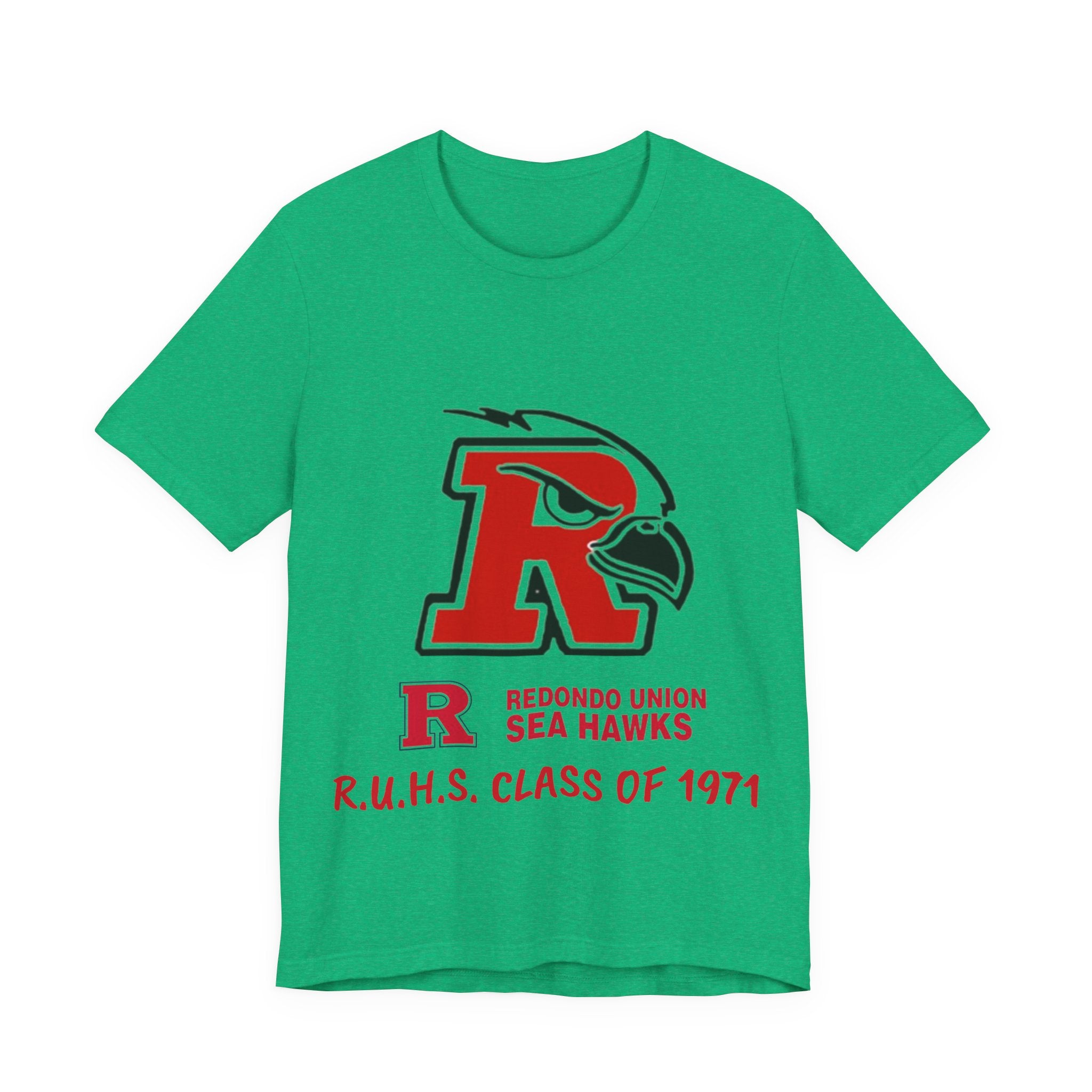 Redondo Union High School Class of 1971 - Unisex Jersey Short Sleeve Tee
