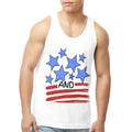 Stars and Stripes Men's Tank Top Made in USA