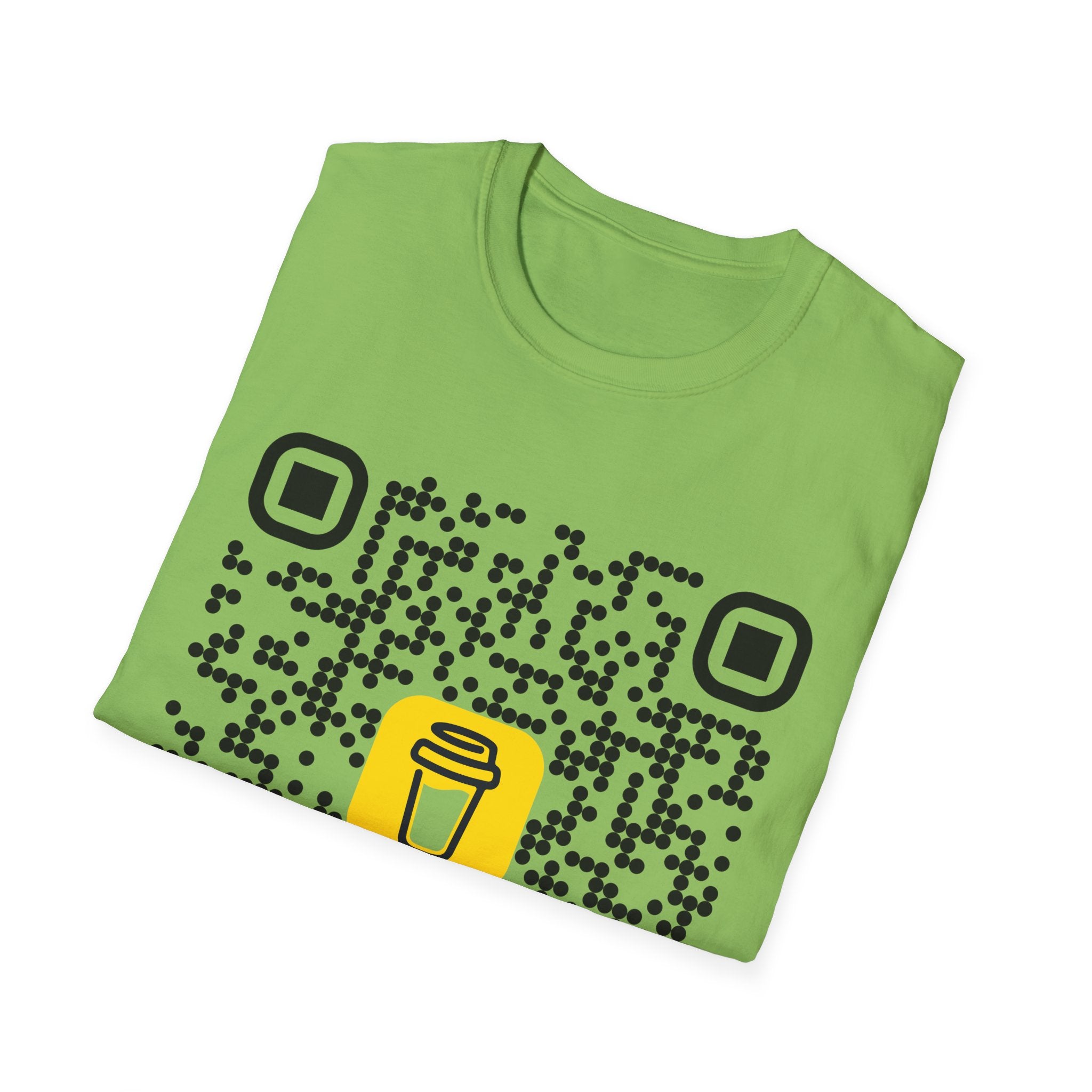 QR Code Coffee Tee — Scan-to-Order Coffee Shop T-Shirt
