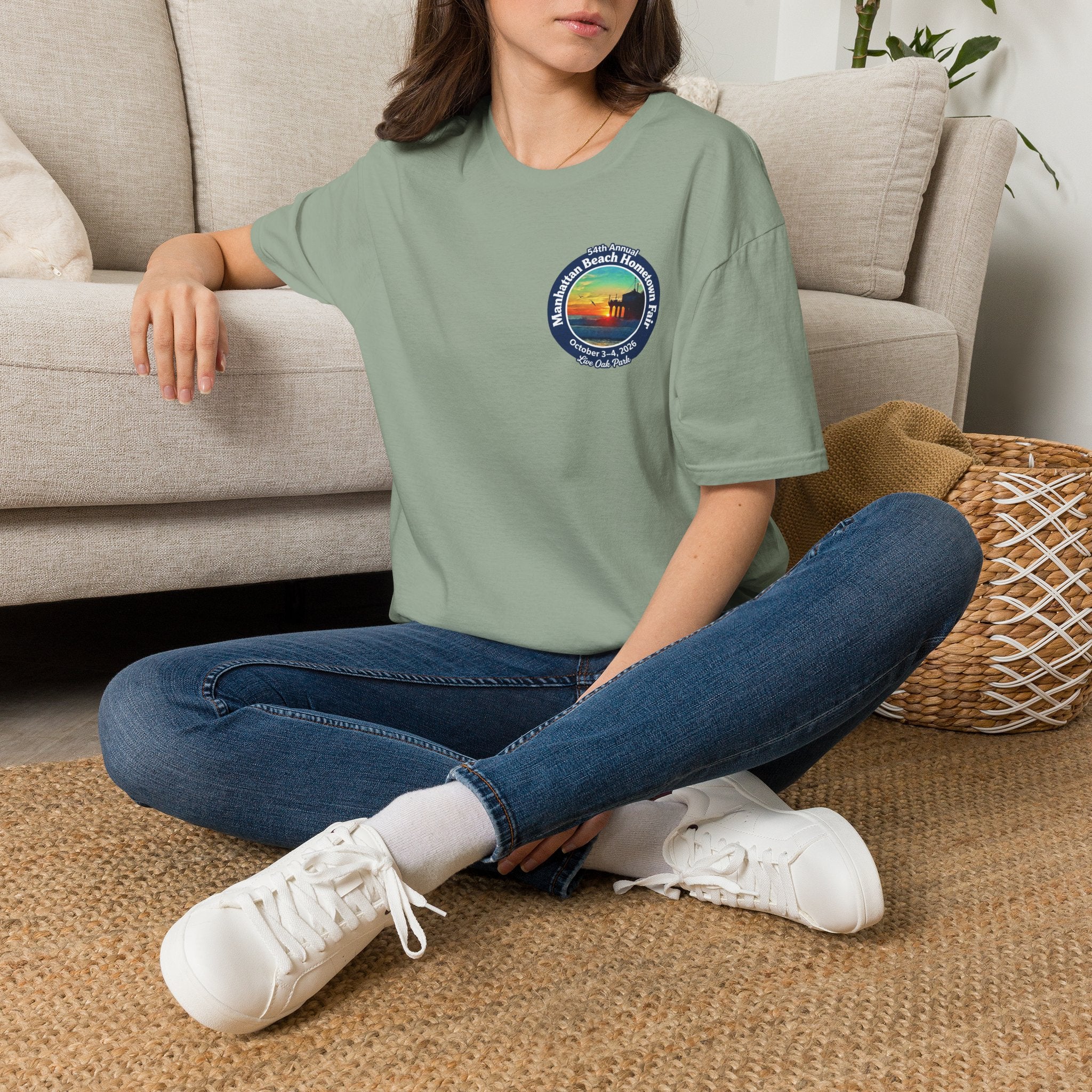Manhattan Beach Hometown Fair Sunset T-Shirt 2026