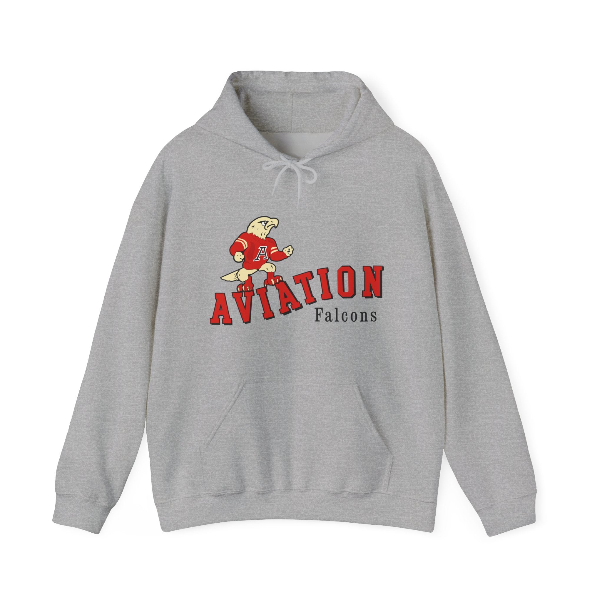 Aviation High School Redondo Beach California  M/W Heavy Blend Hooded Sweatshirt