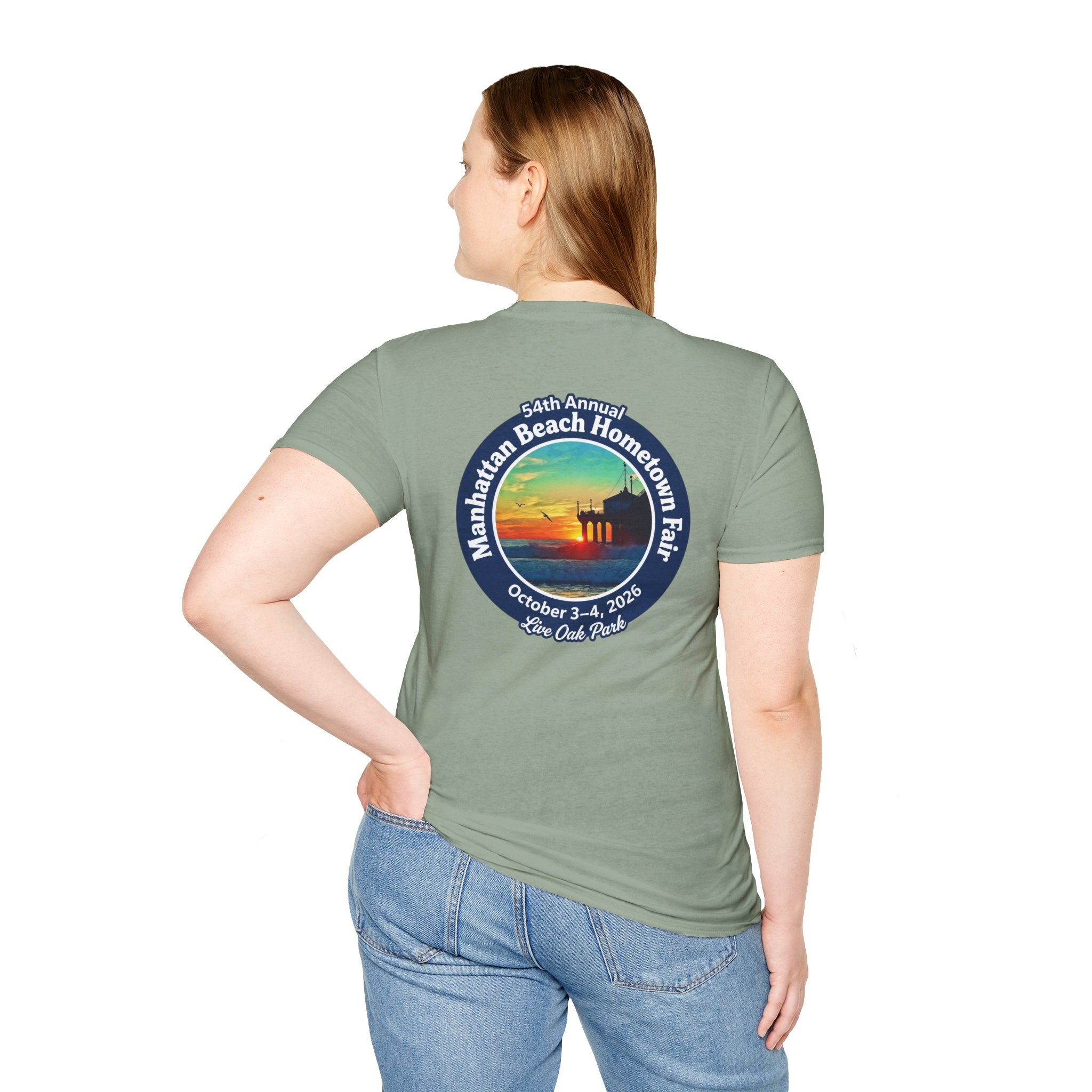 Manhattan Beach Hometown Fair Sunset T-Shirt 2026