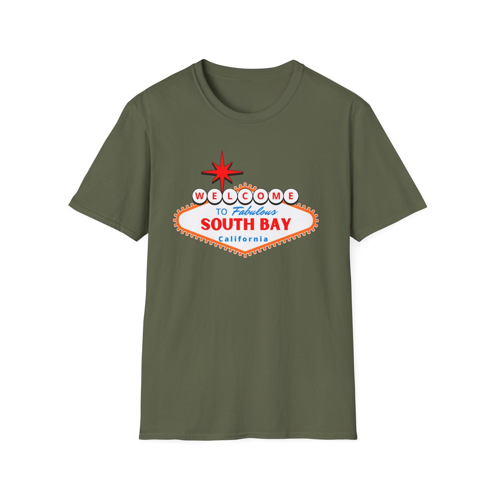 South Bay Welcome Sign T-Shirt — California Vintage Vacation Tee