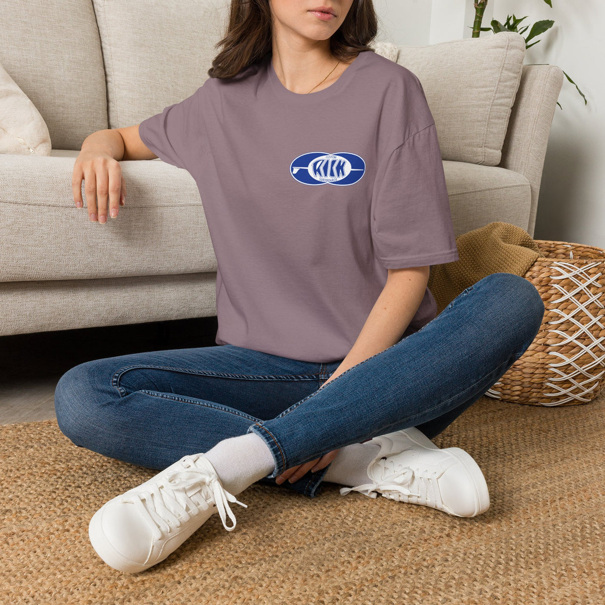 Rick Surfboards Unisex Softstyle T-Shirt Old School Hermosa Beach