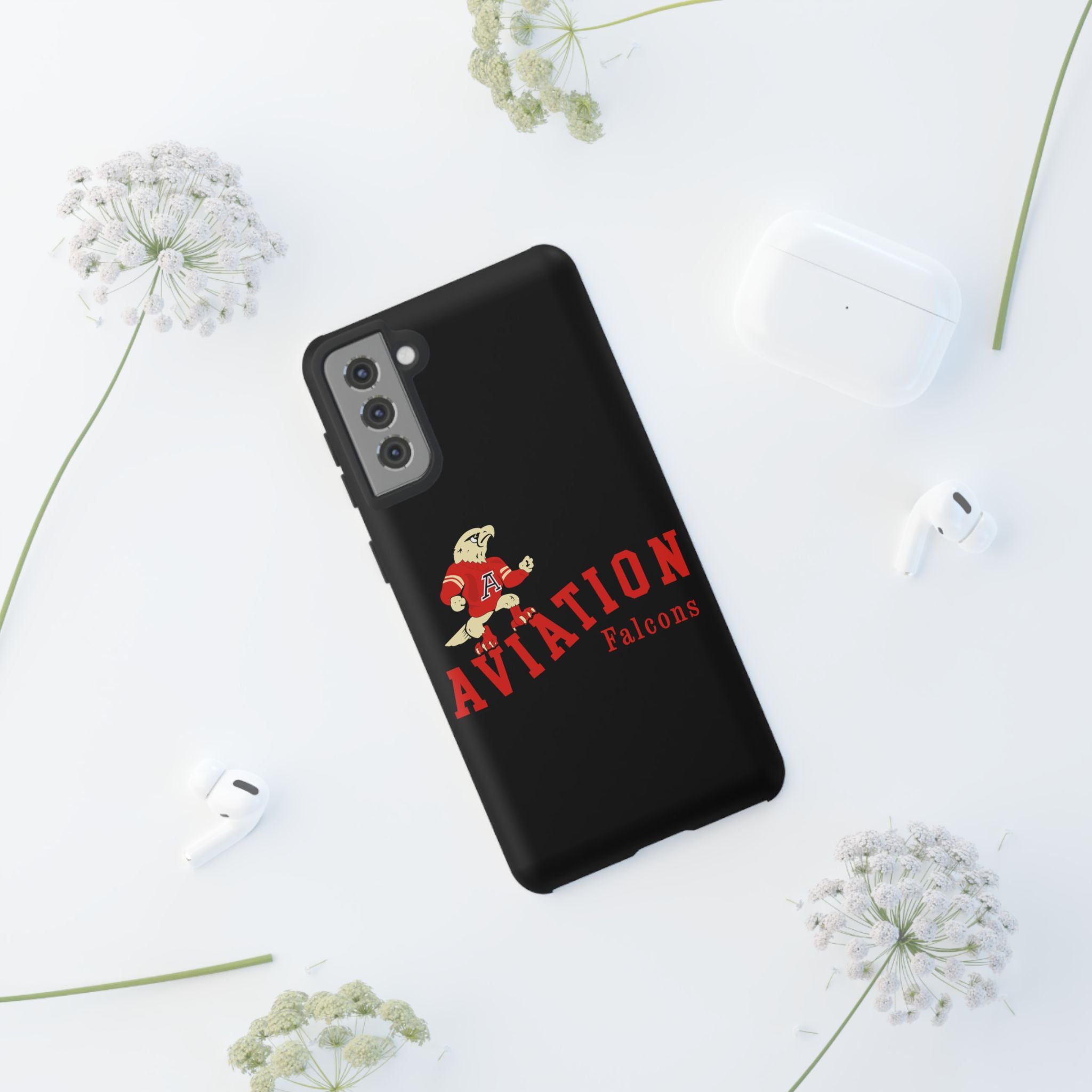 Aviation High School - Redondo Beach Tough Phone Cases "Gone But Not Forgotten"