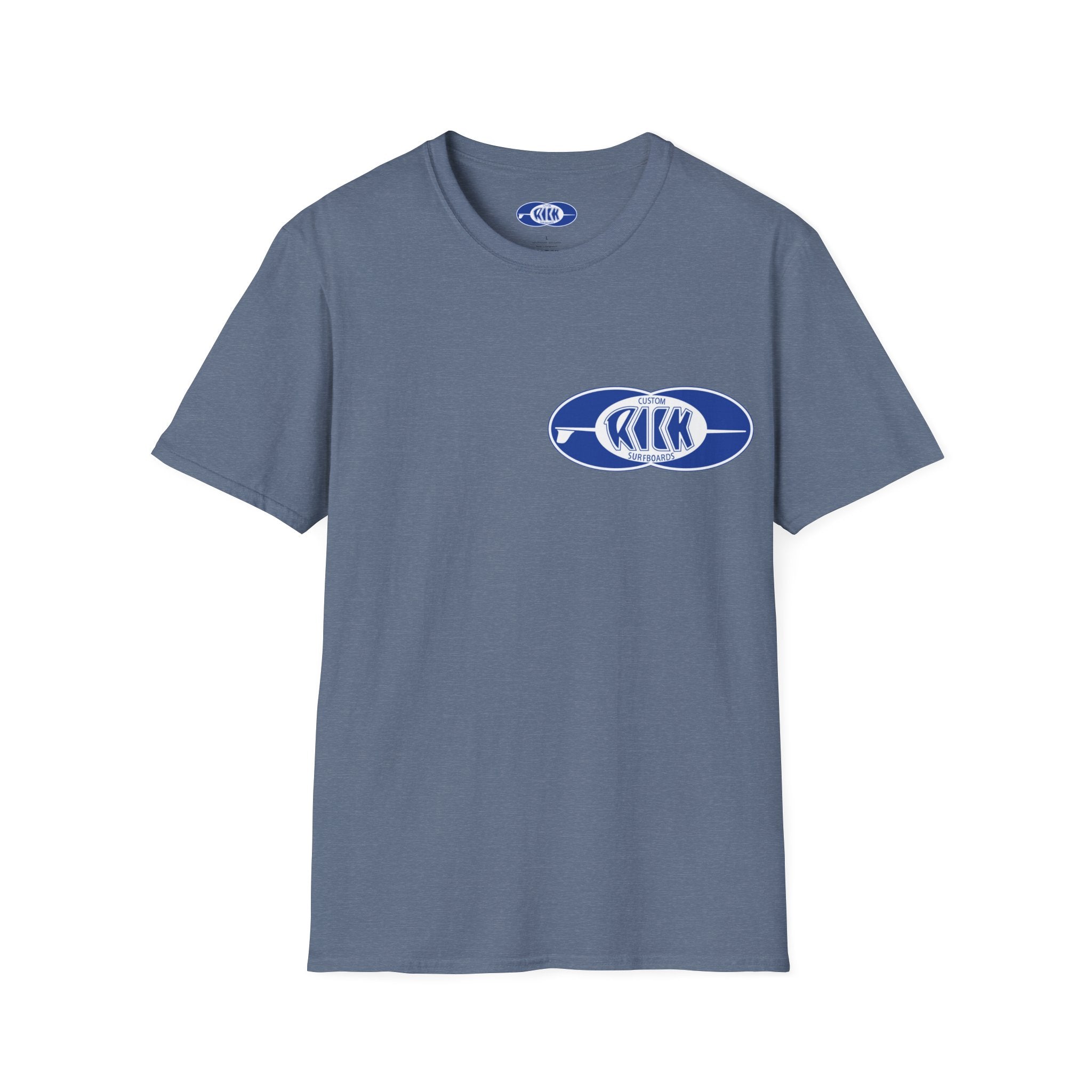 Rick Surfboards Graphic T-Shirt — Printed Front & Back (Multiple Colors)