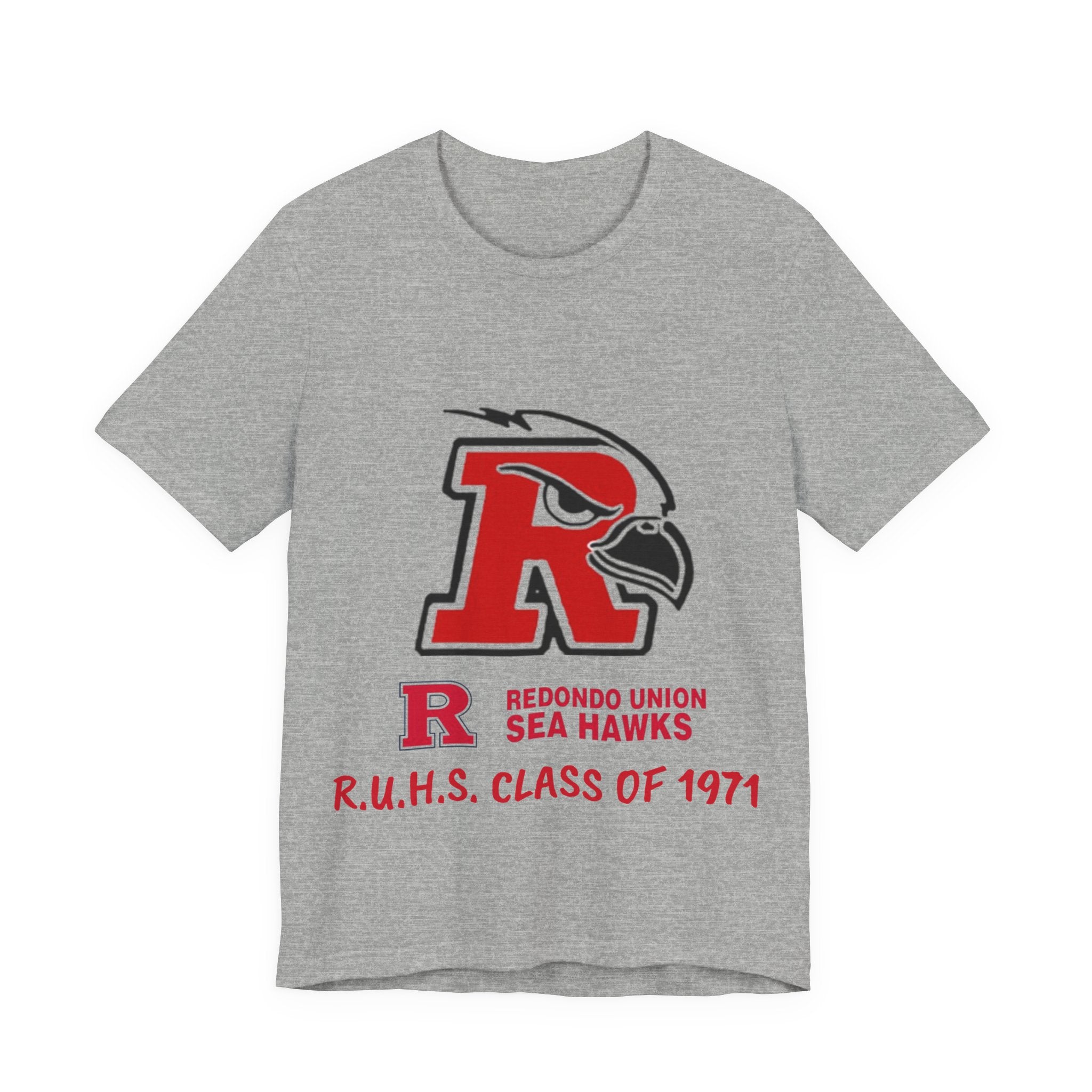 Redondo Union High School Class of 1971 - Unisex Jersey Short Sleeve Tee