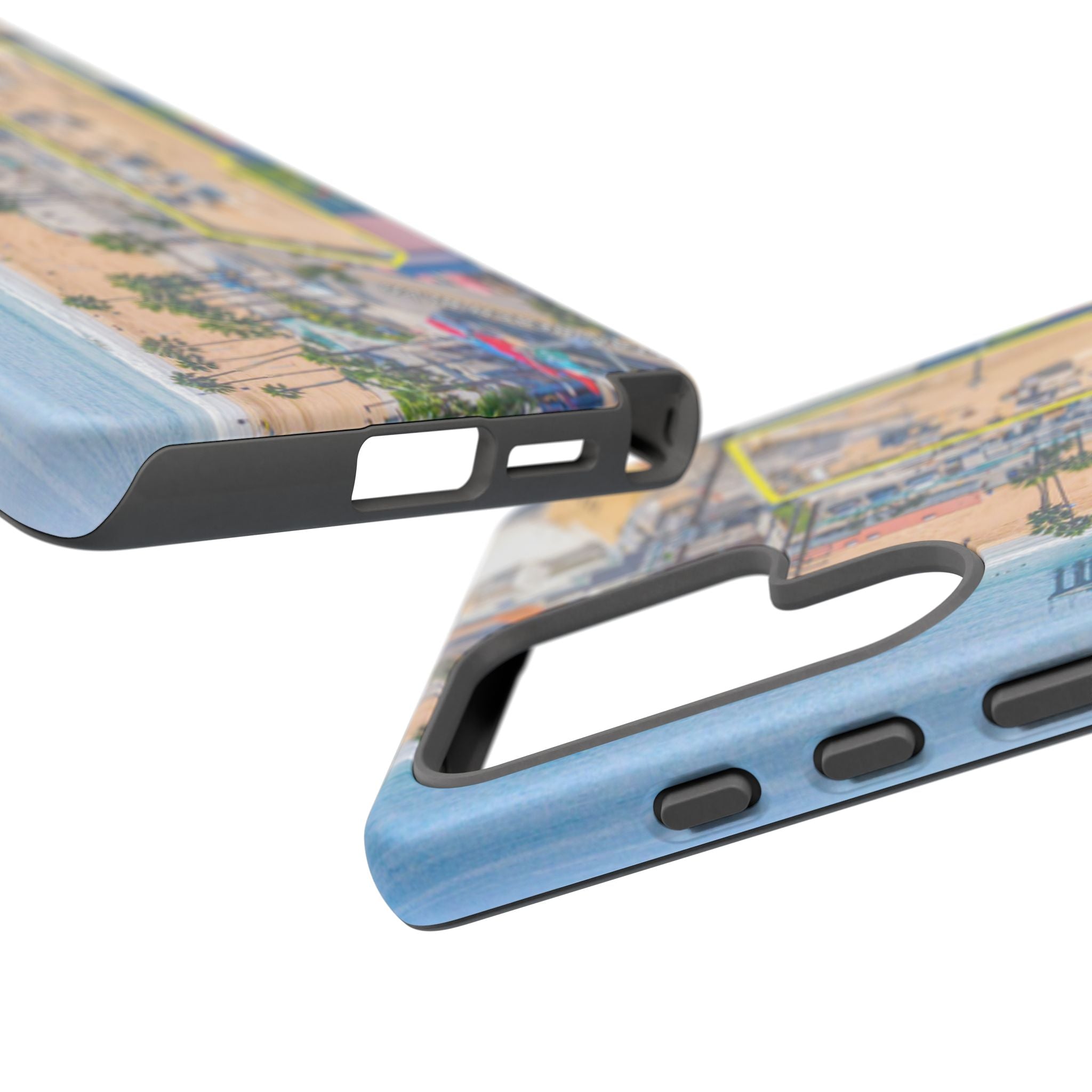 Phone Cases, Manhattan Beach California iPhone Samsung Google Tough Cases, Beach Lovers Gifts, Coastal Accessories, Ocean Phone Covers,