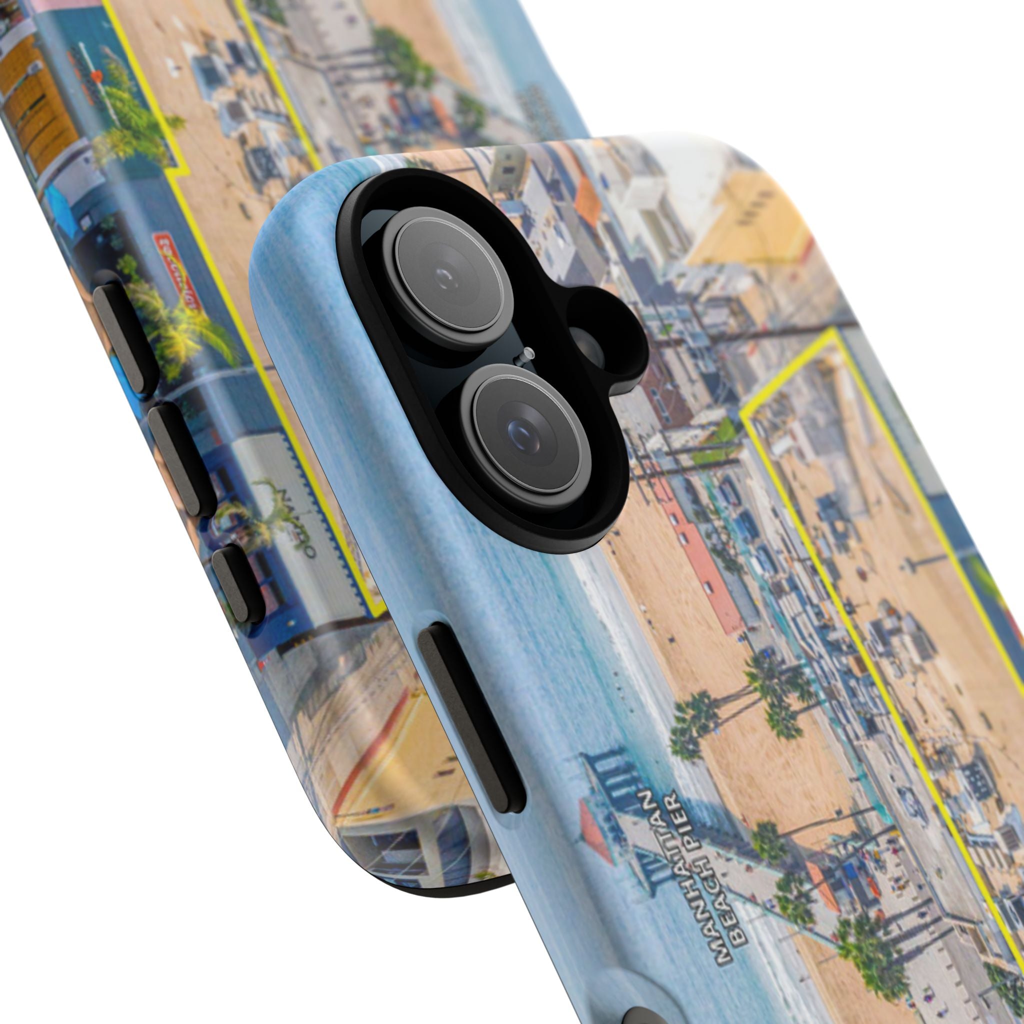 Phone Cases, Manhattan Beach California iPhone Samsung Google Tough Cases, Beach Lovers Gifts, Coastal Accessories, Ocean Phone Covers,