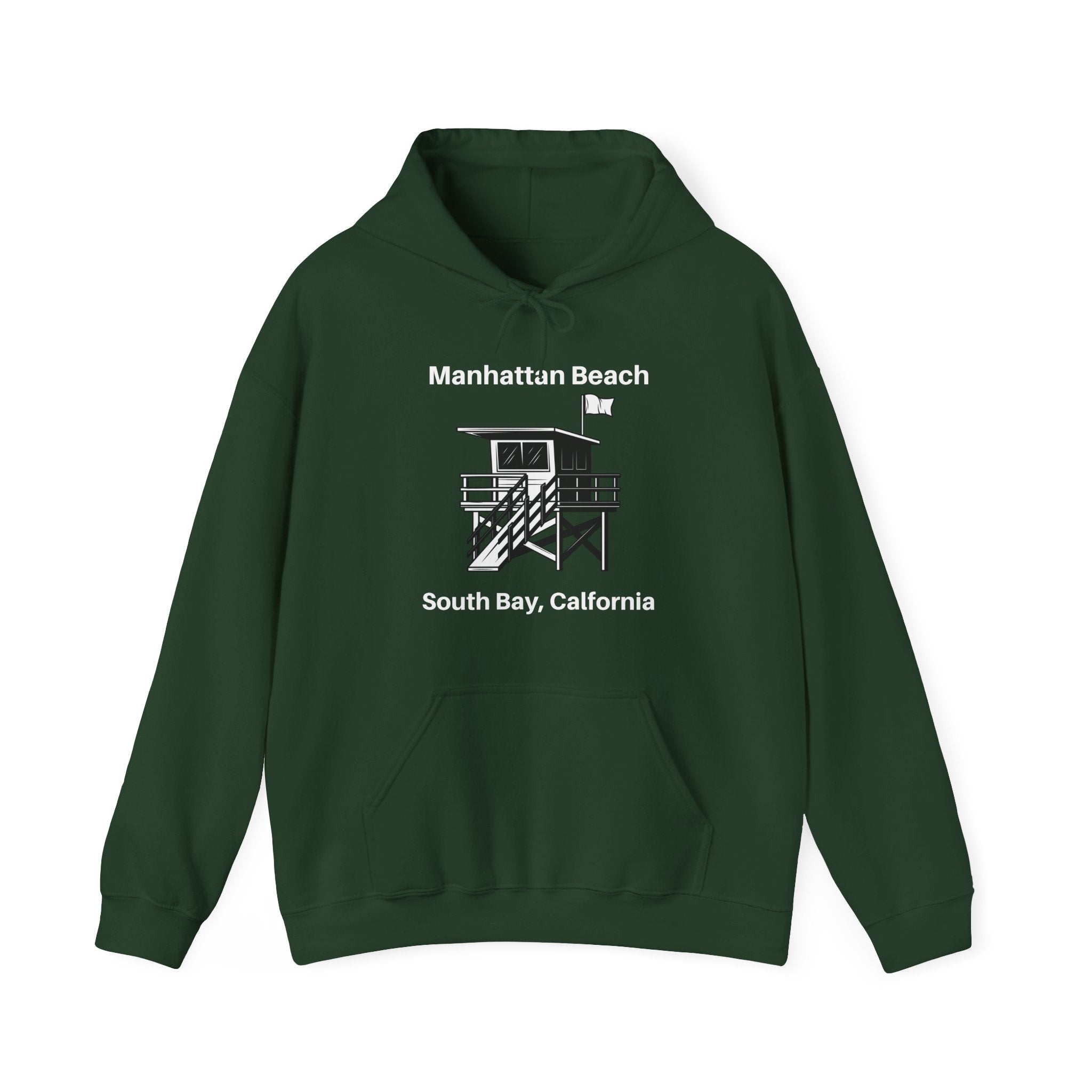 Manhattan Beach South Bay California Unisex Heavy Blend™ Hooded Sweatshirt