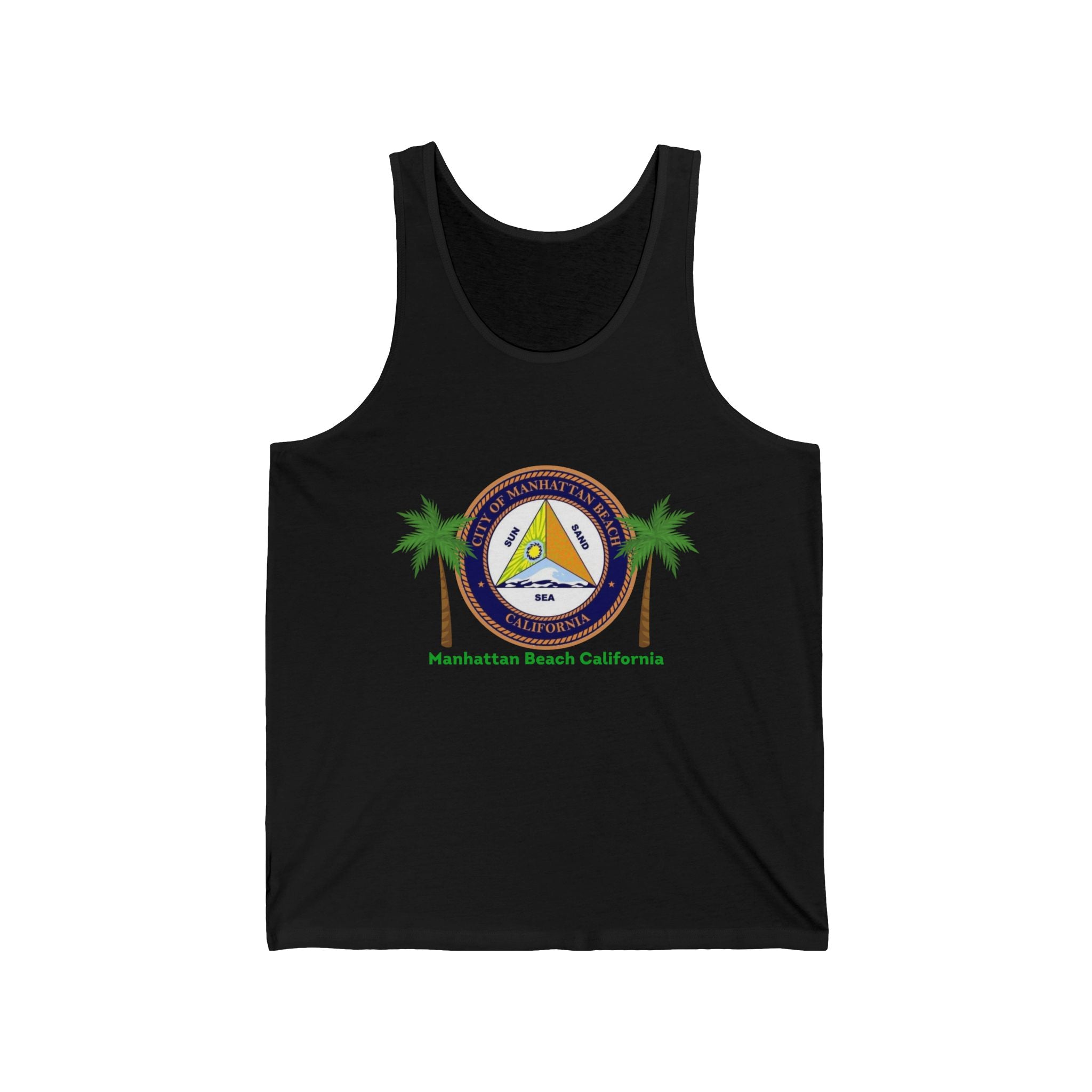 Manhattan Beach California 90266 - Unisex Jersey Tank