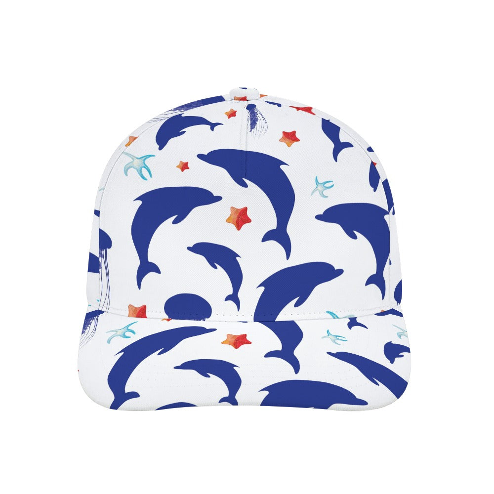 Dolphin Nautical Ocean Baseball Cap Free Shipping