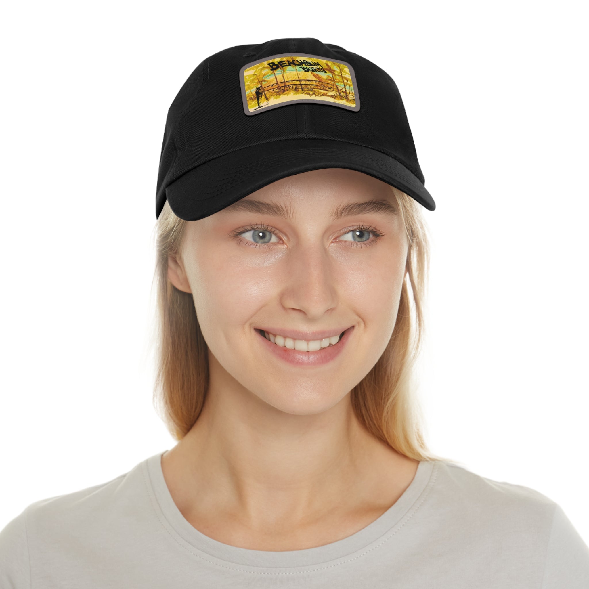Beach Bum Burts Redondo Beach California - Beach Vibes Mom and Dad Hat, Relaxed Fit Cap, Gift for Dad, Casual Summer Hat