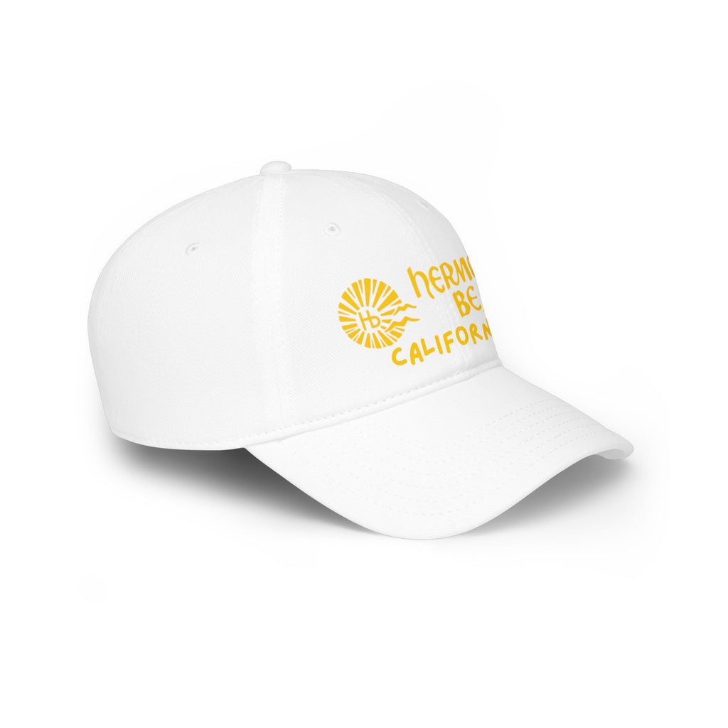 Hermosa Beach California Low Profile Baseball Cap