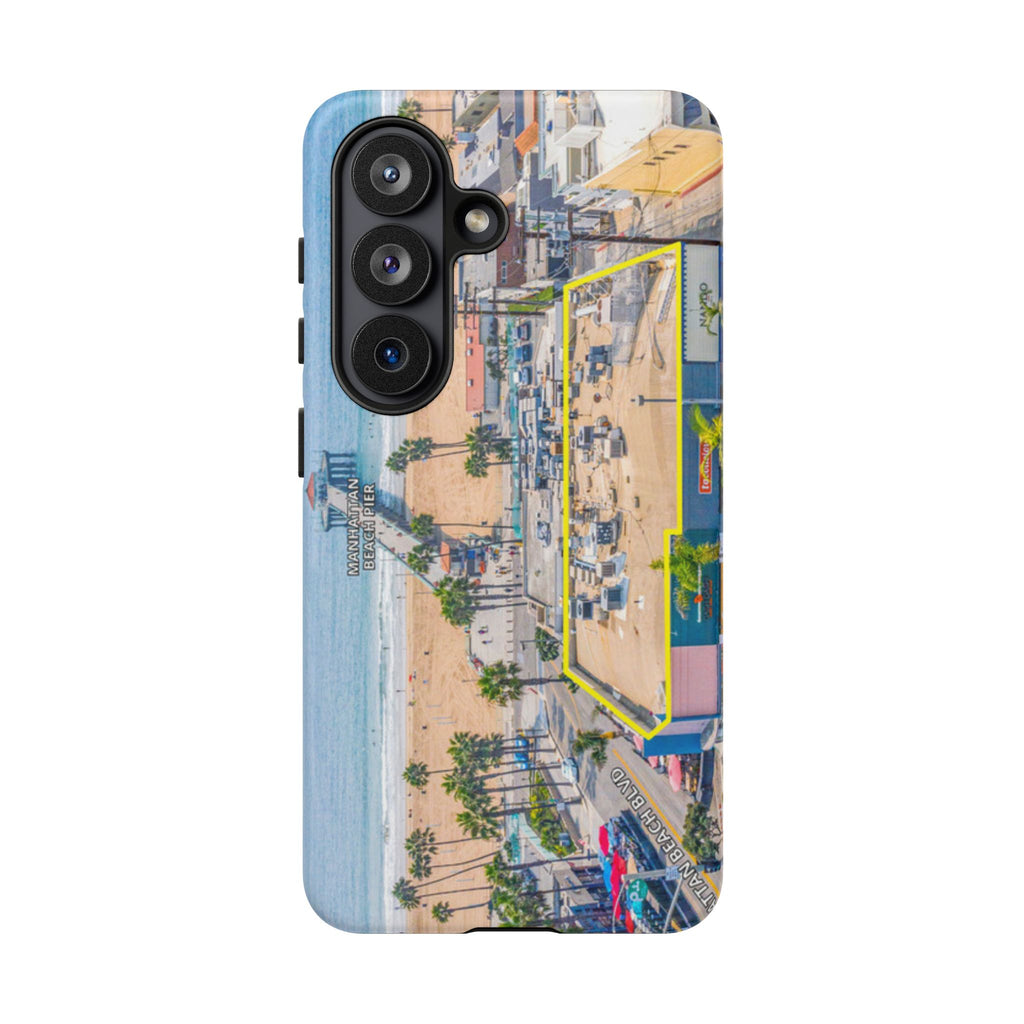 Phone Cases, Manhattan Beach California iPhone Samsung Google Tough Cases, Beach Lovers Gifts, Coastal Accessories, Ocean Phone Covers,