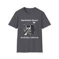 Manhattan Beach Lifeguard Station Men's and Woman's Softstyle T-Shirt