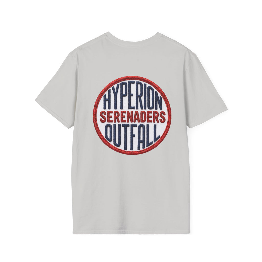 Hyperion Outfall Serenaders  Manhattan Beach T-Shirt — Retro Band Logo Tee