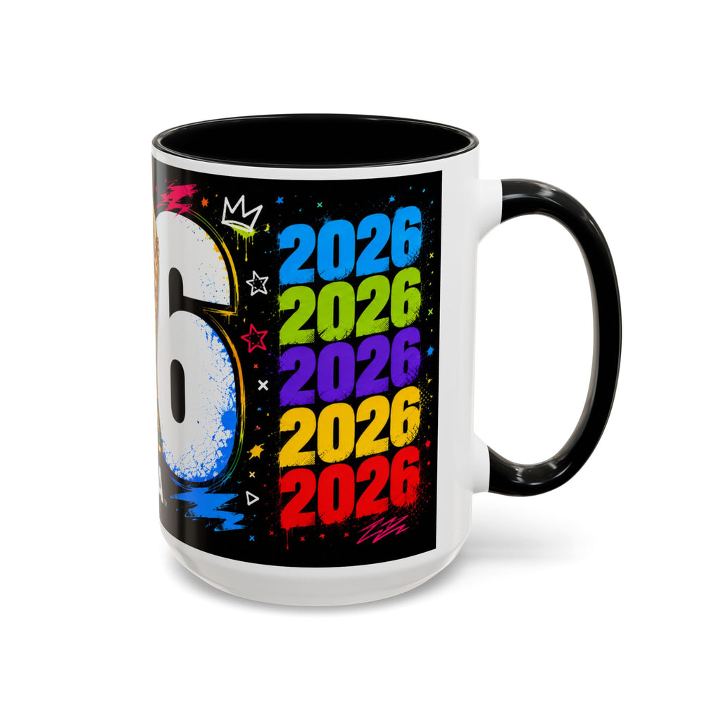 2026 FIFA World Cup Coffee Mug — Colorful Trophy Design (11/15oz)
