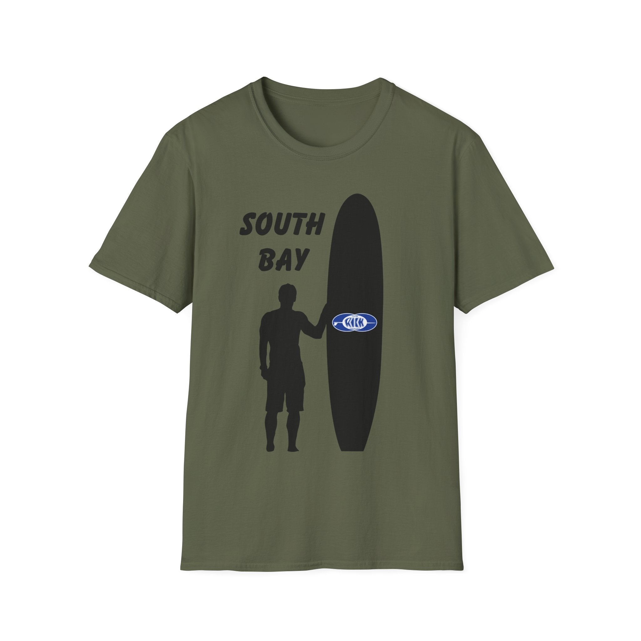 South Bay Rick SurfBoards Unisex Softstyle T-Shirt