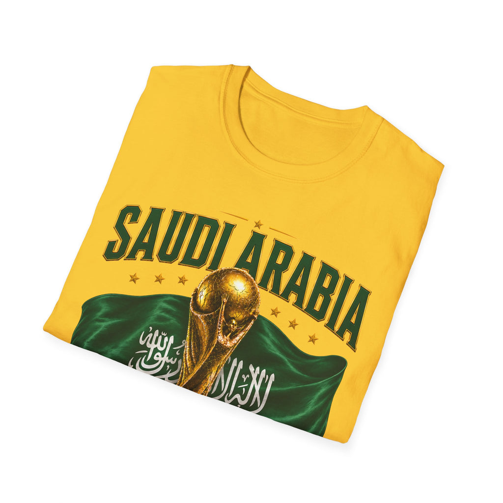 Saudi Arabia 2026 World Cup T-Shirt – Soccer Champion Trophy Design