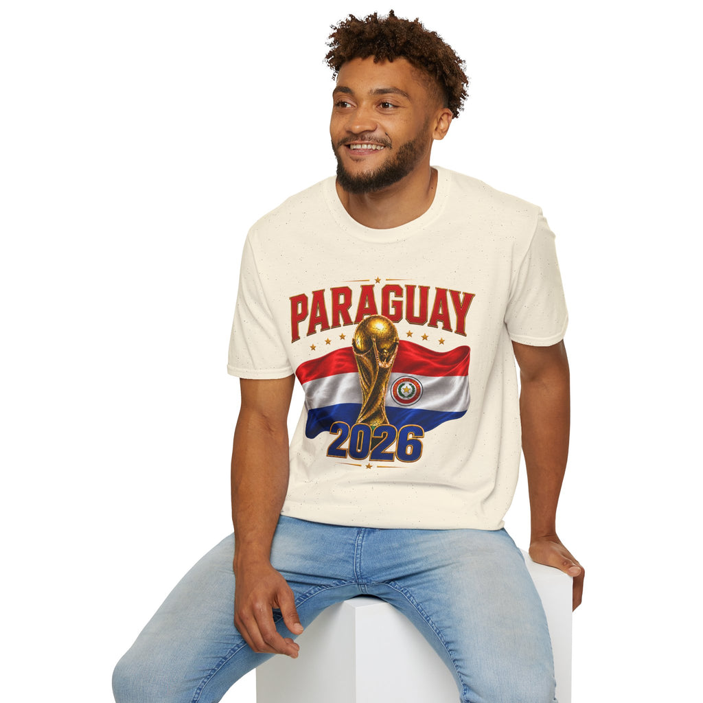 Paraguay 2026 World Cup T-Shirt — Fans Soccer Jersey Tee