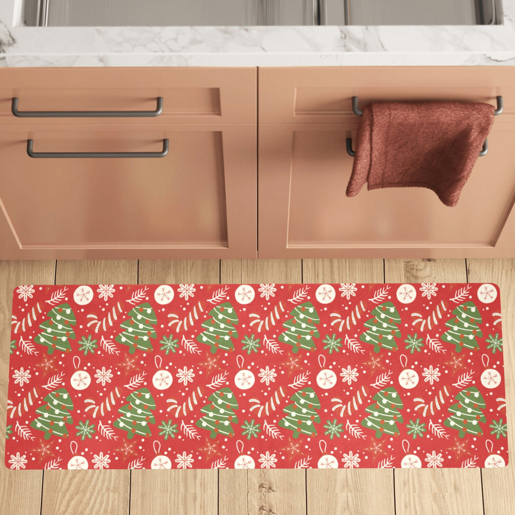 Christmas Kitchen Mat 48"x17" (Made In Queen)
