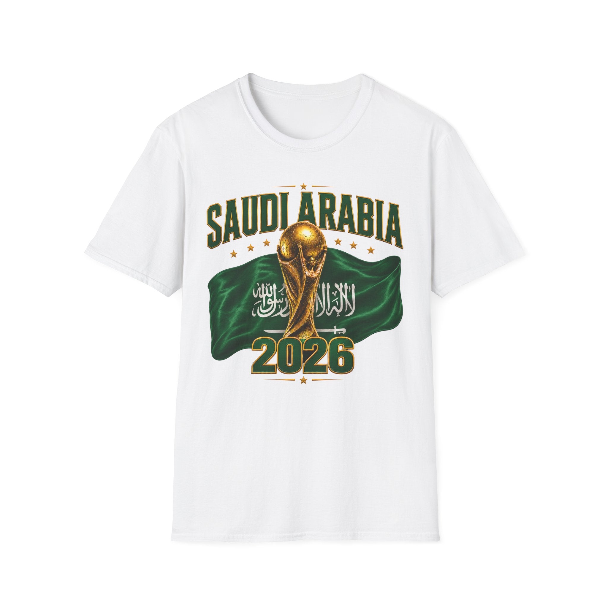 Saudi Arabia 2026 World Cup T-Shirt – Soccer Champion Trophy Design