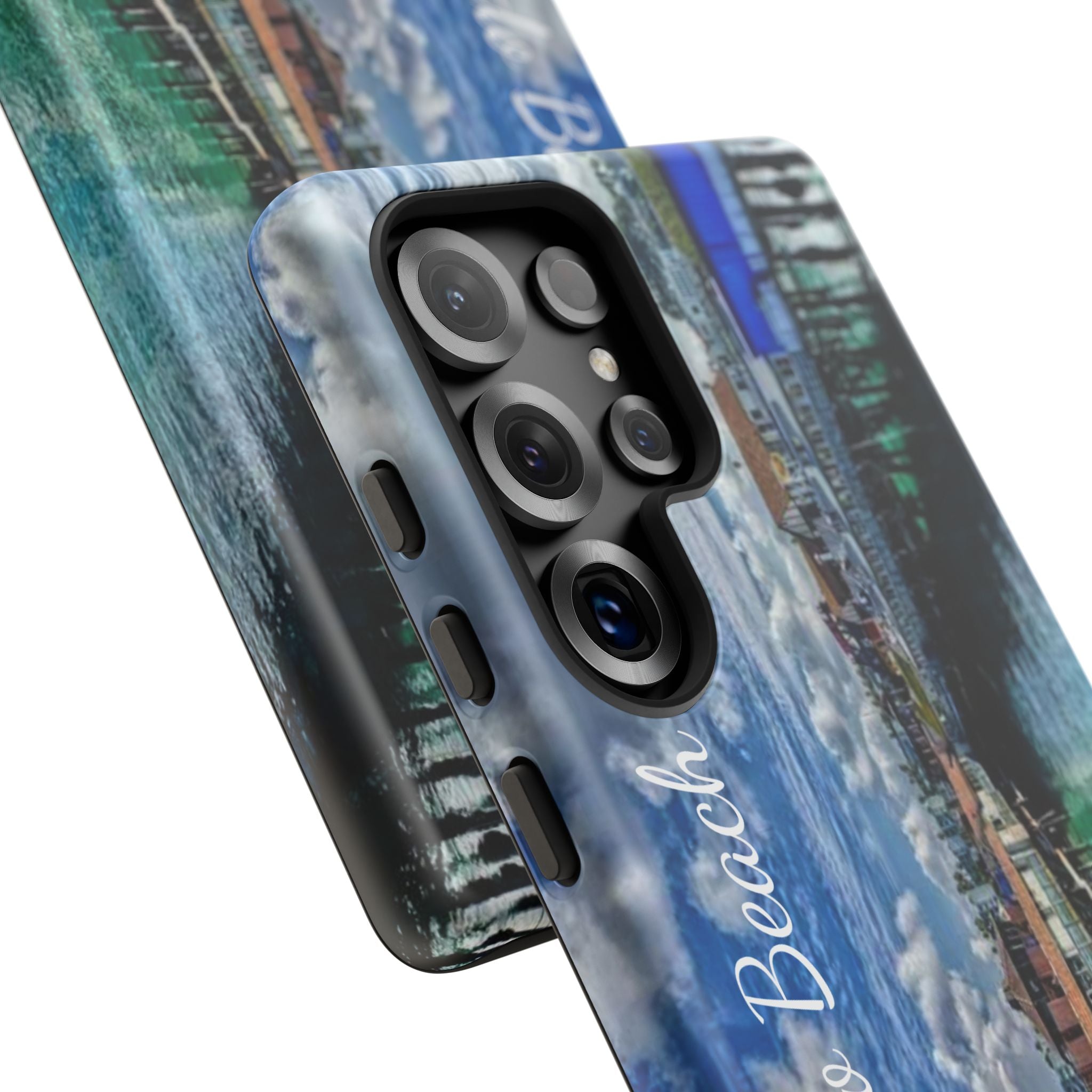 Phone Cases, Redondo Beach California King Harbor Design, Protective Covers, iPhone Accessories, Samsung Accessories, Gift for Travelers