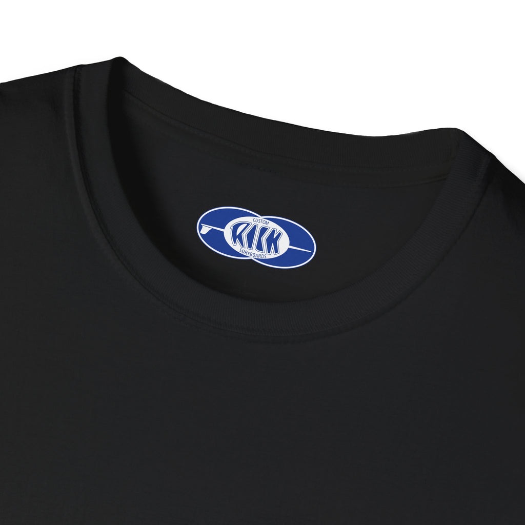 Rick Surfboards Graphic T-Shirt — Printed Front & Back (Multiple Colors)