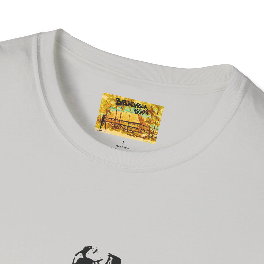 Beach Bum Burt's - Gone  But Not Forgotten - Men's Woman's T-Shirt - Cool Casual Wear, Summer Vibes, Gift for Beach Lovers,  Relaxed Style