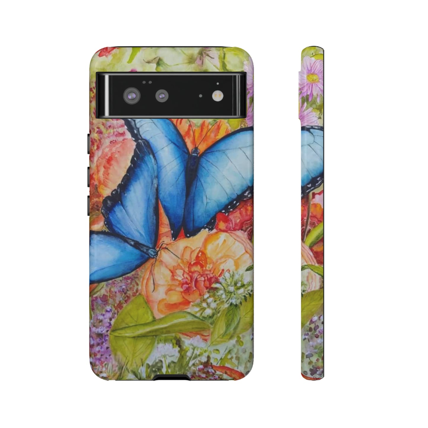 California Blue Butterfly - All IPhone and Samsung Tough Cases