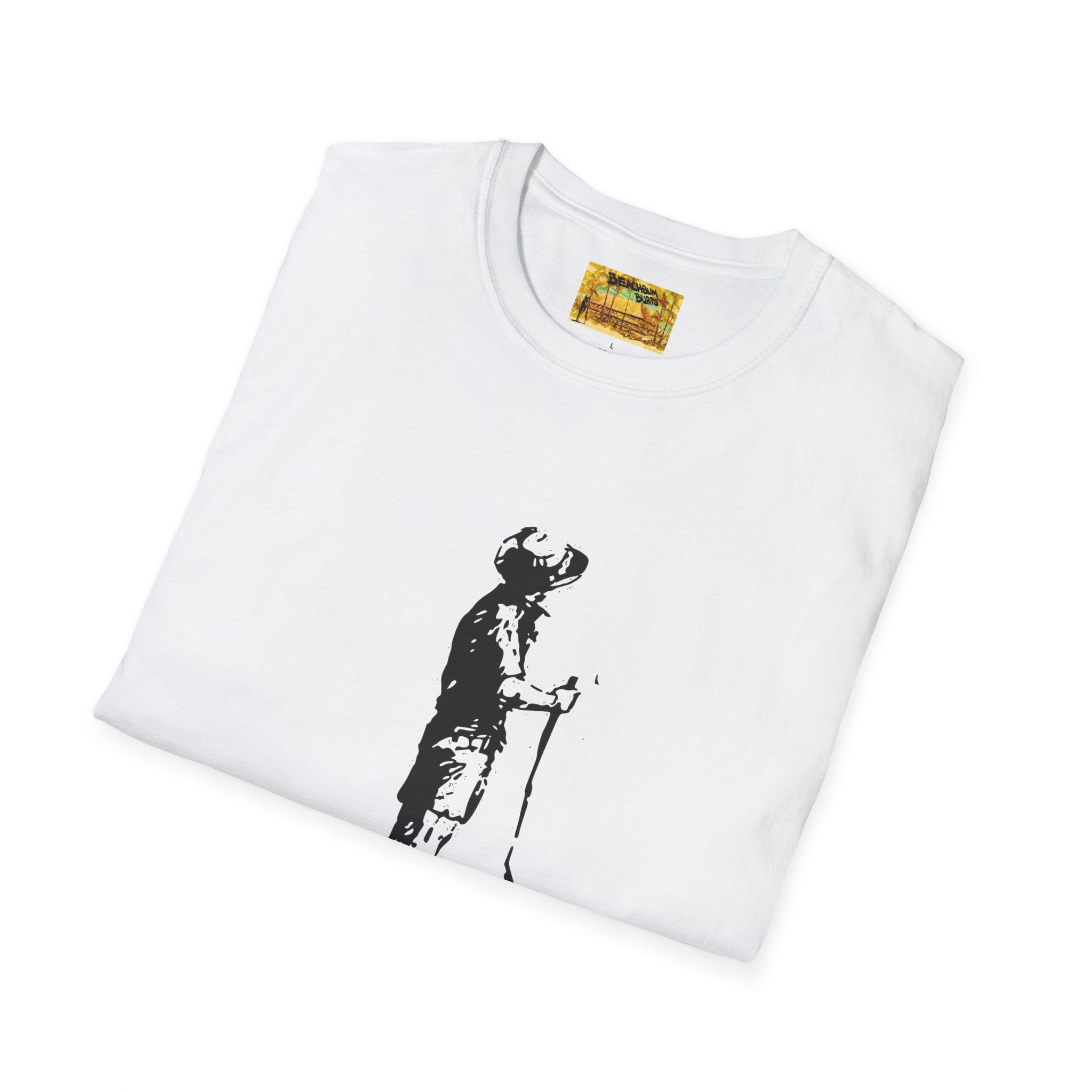 Beach Bum Burt's - Gone  But Not Forgotten - Men's Woman's T-Shirt - Cool Casual Wear, Summer Vibes, Gift for Beach Lovers,  Relaxed Style