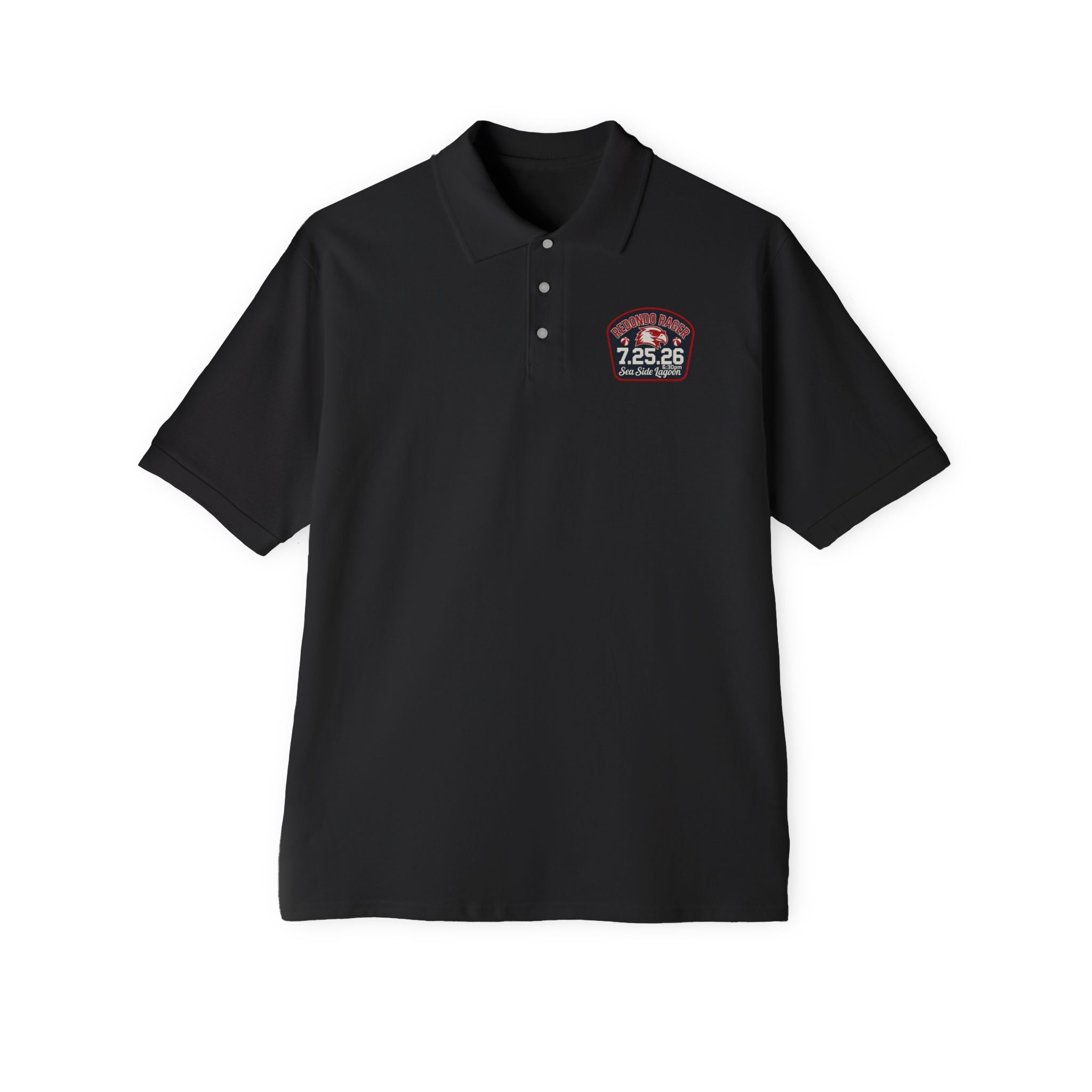 Redondo Rager Polo — Event Tee Polo (7.25.26 Sea Side Lagoon) #RUHS