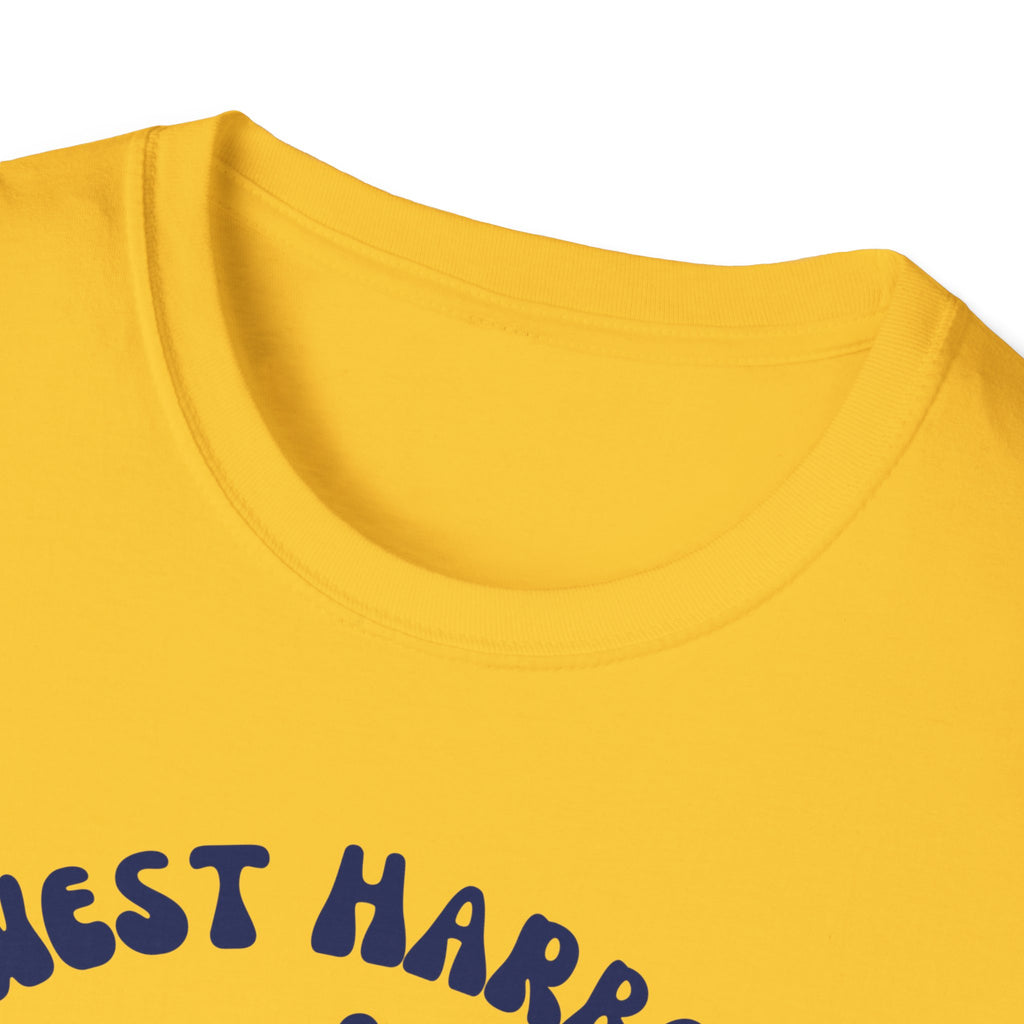 West Harbor San Pedro Ship Wheel Minno Island Charters T-Shirt | 3 Hour Tours