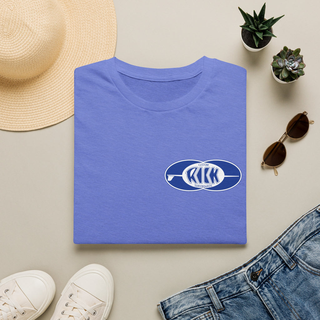 Rick Surfboards Unisex Softstyle T-Shirt Old School Hermosa Beach