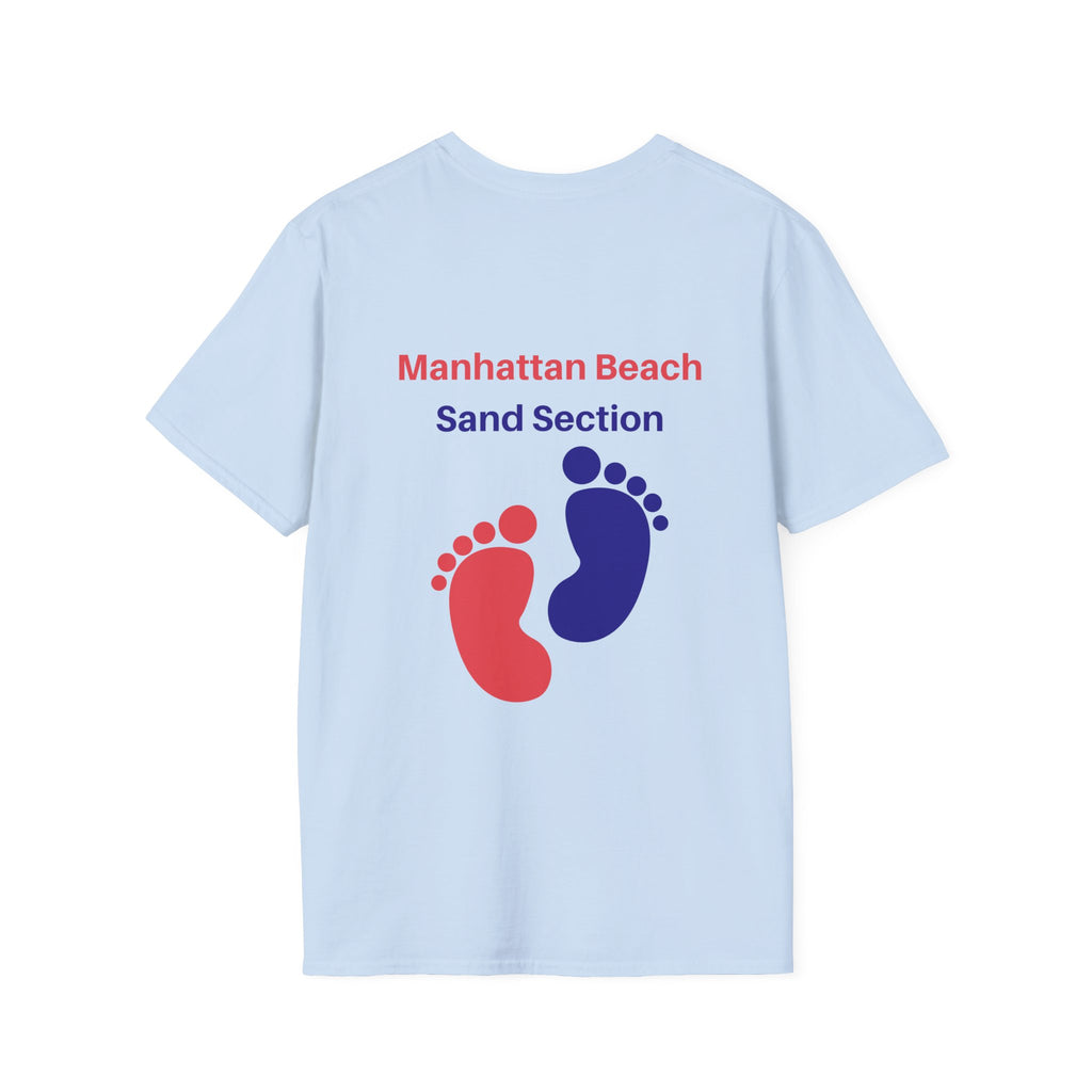 Sand Section - Manhattan Beach - California - Unisex Softstyle T-Shirt