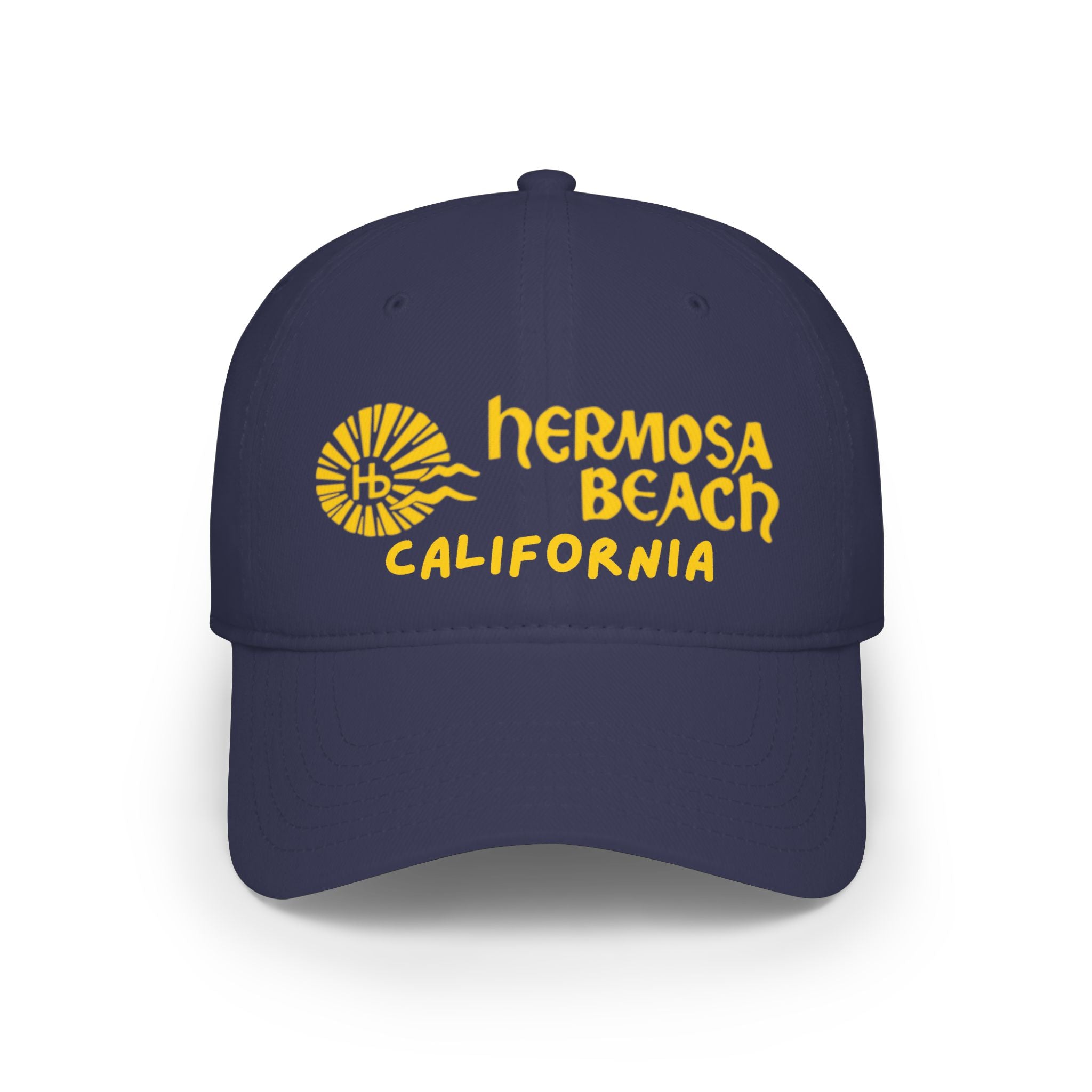 Hermosa Beach California Low Profile Baseball Cap