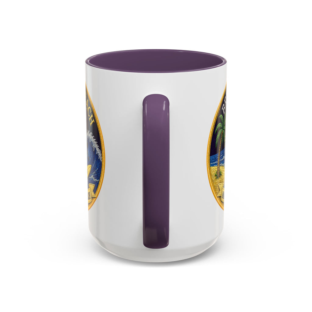 Manhattan Beach Surf Mug — Bruce’s Beach Coffee Cup (11/15oz Accent)